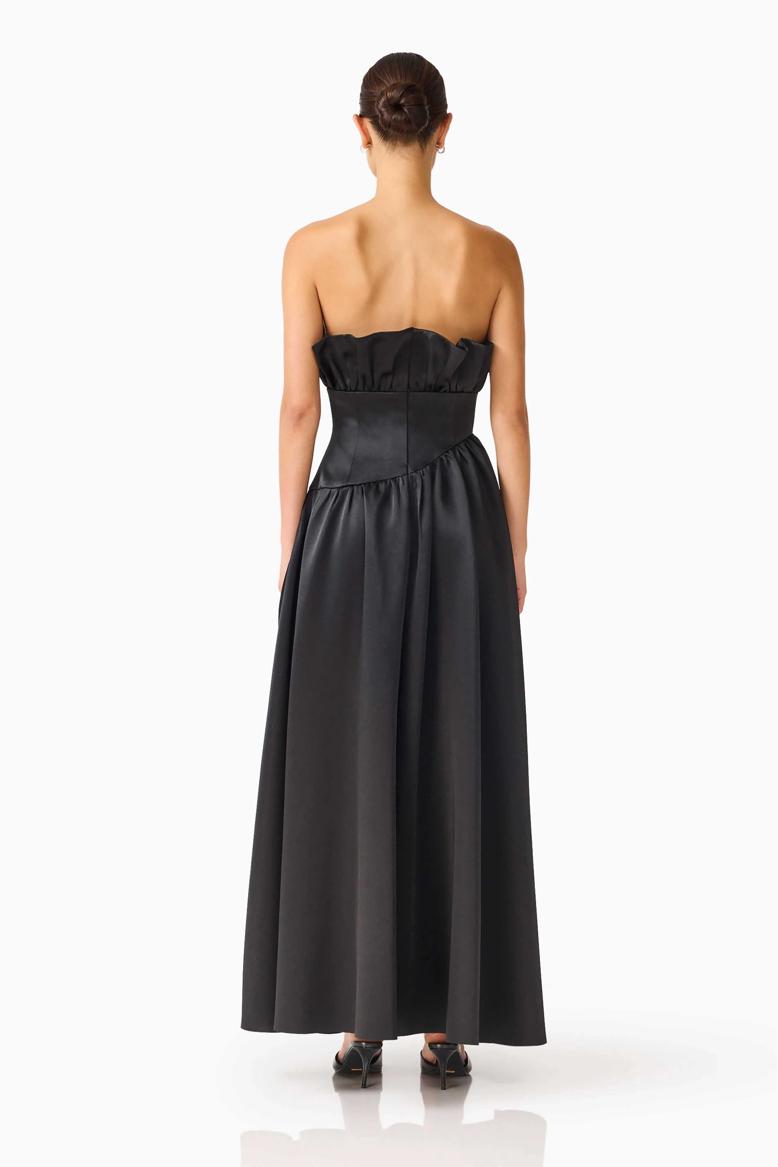 Laurel Sleeveless Maxi Dress in Black sold by Elliatt product image thumbnail 4