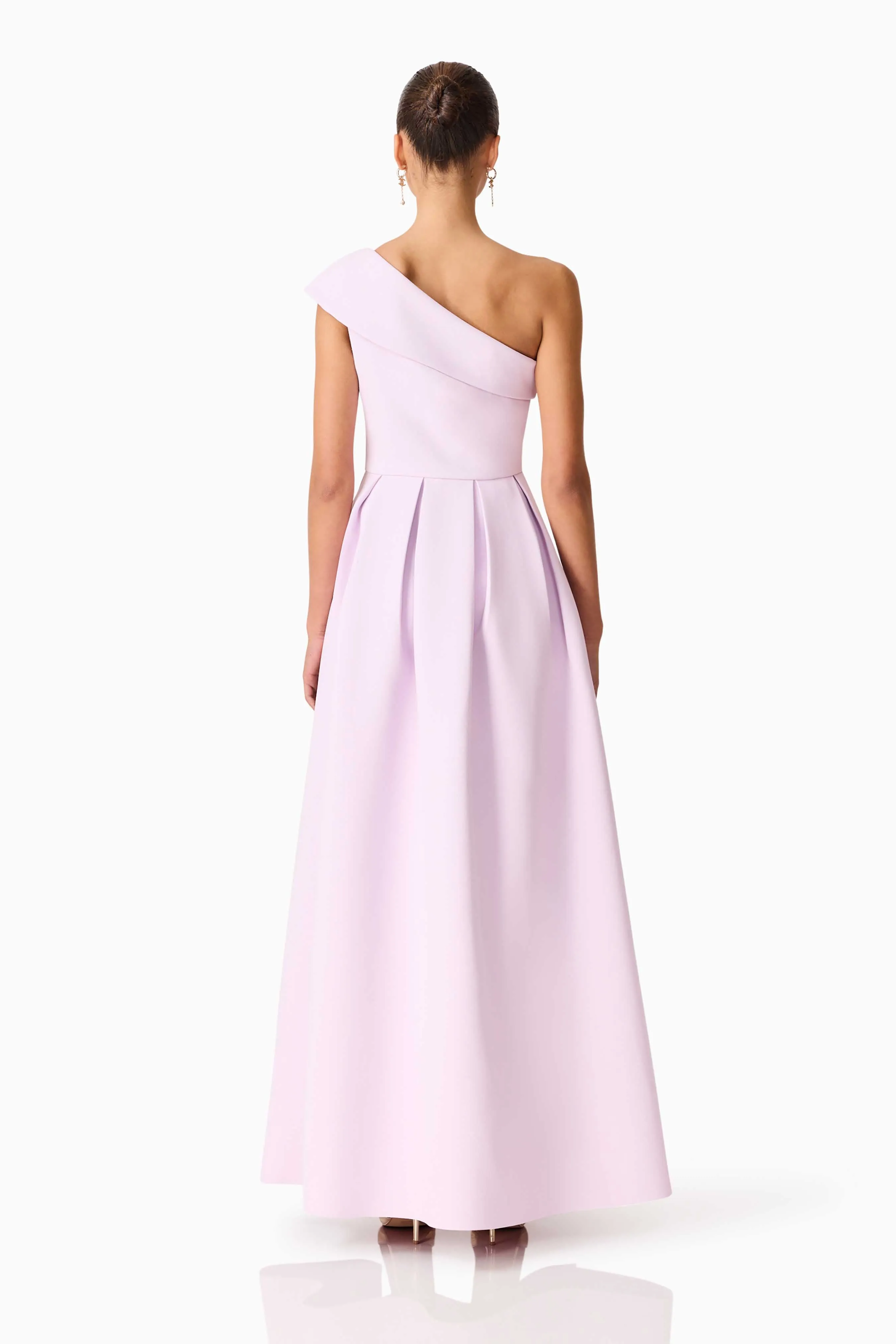 Saphine One Shoulder Gown in Pink sold by Elliatt product image thumbnail 5