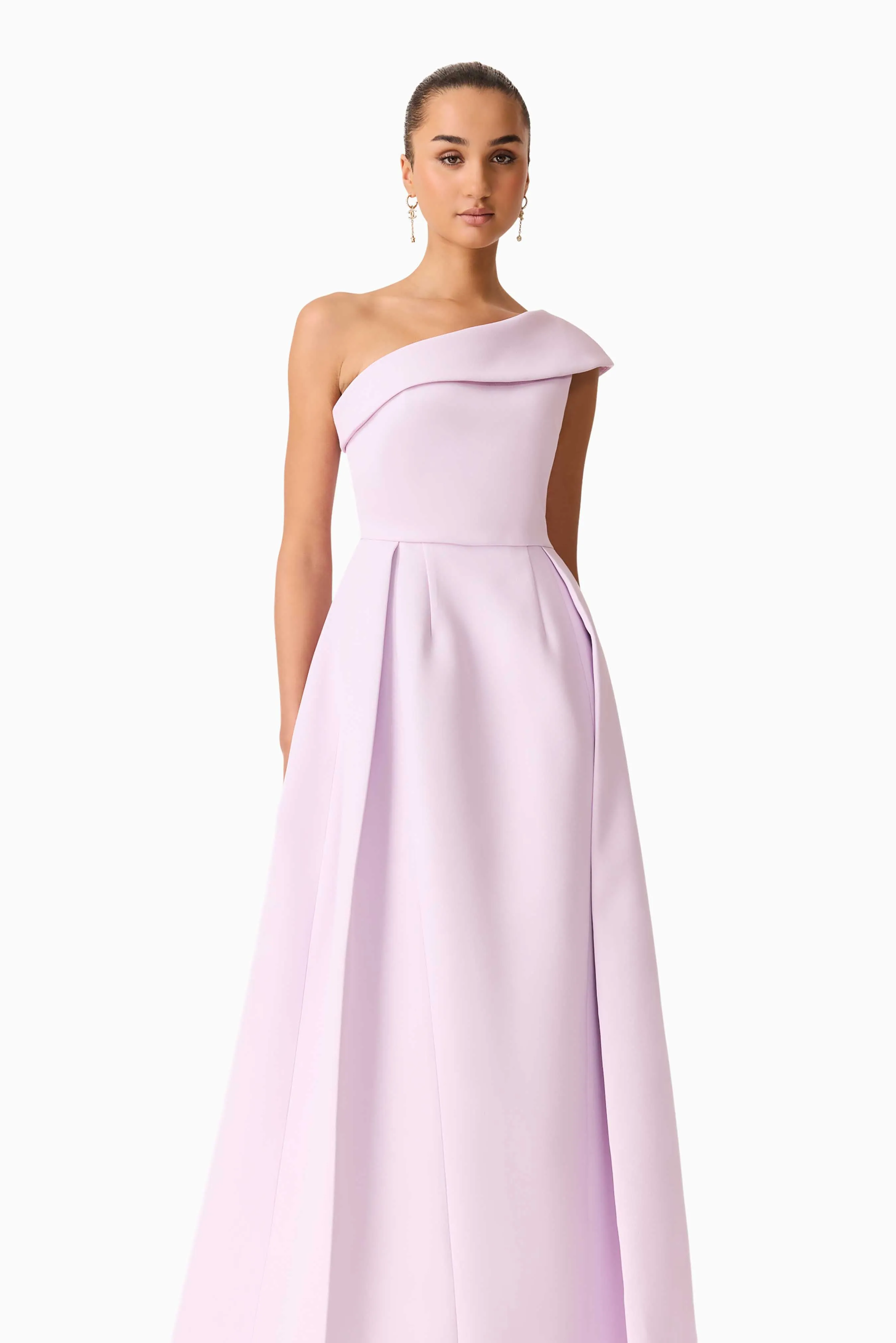 Saphine One Shoulder Gown in Pink sold by Elliatt product image thumbnail 2