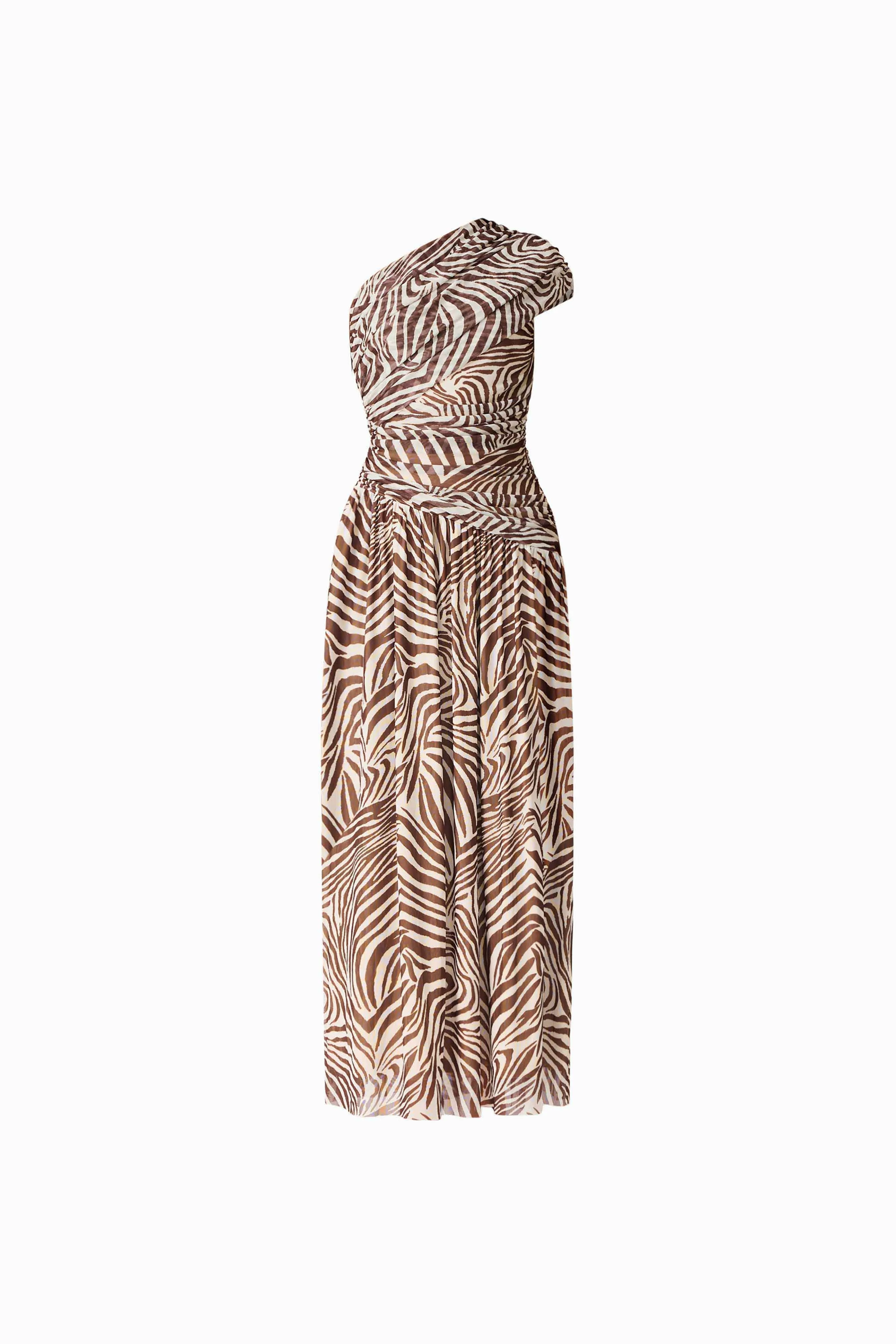 CURAAE Arabelle Maxi Dress in Zebra Print sold by Elliatt product image thumbnail 5