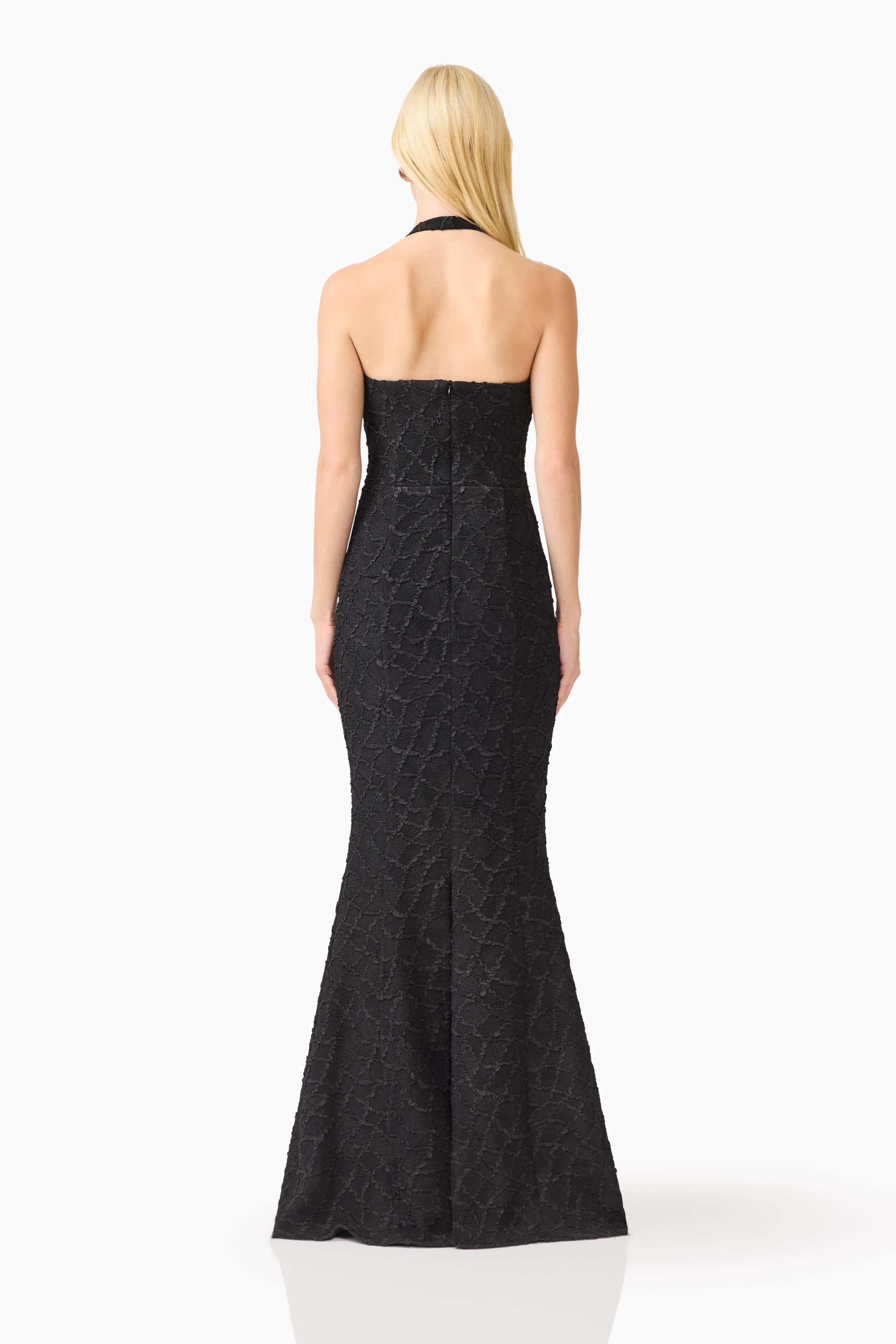 Alexandra Halter Gown Dress in Black sold by Elliatt product image thumbnail 3