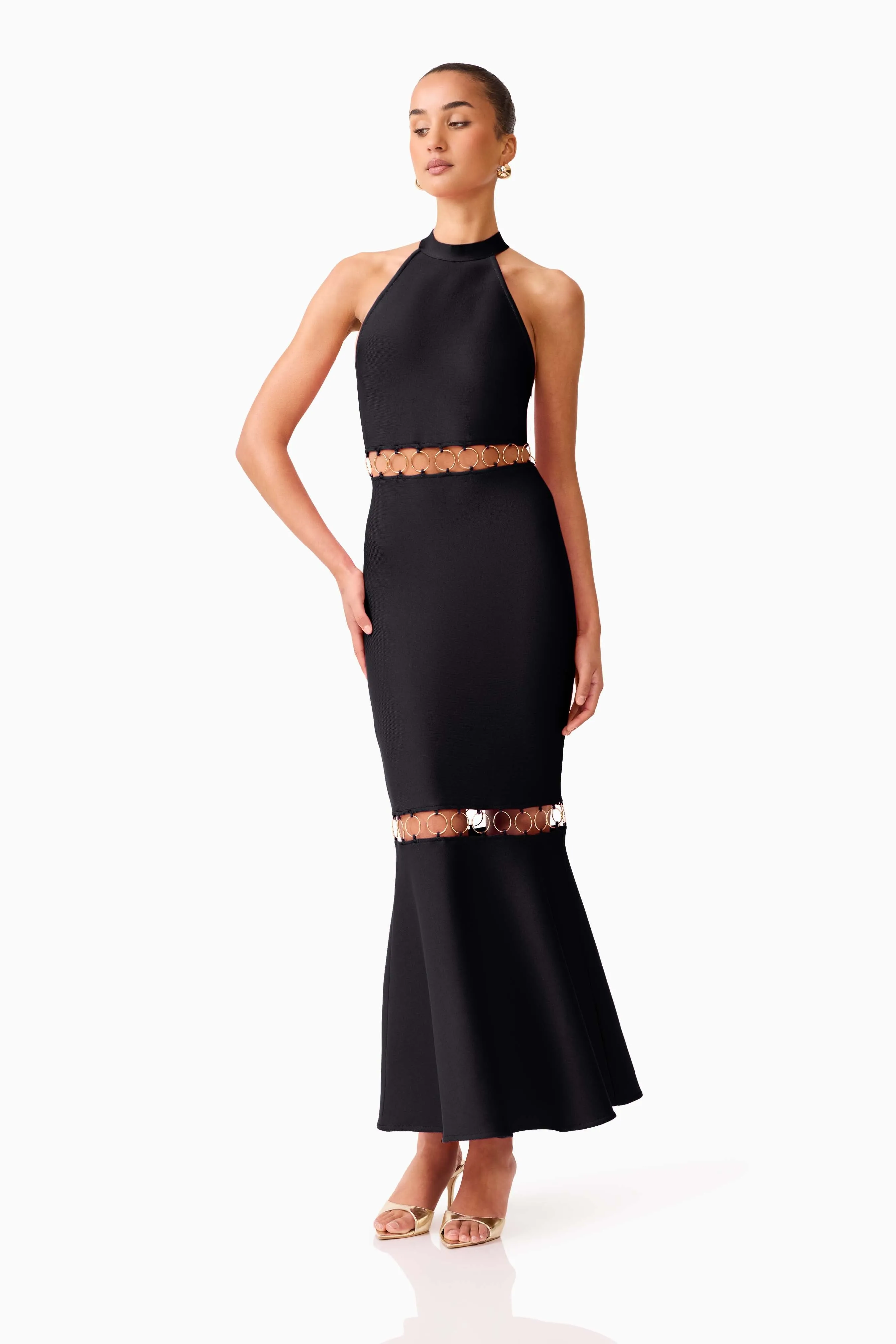 Naomi Halter Gown in Black sold by Elliatt product image thumbnail 4