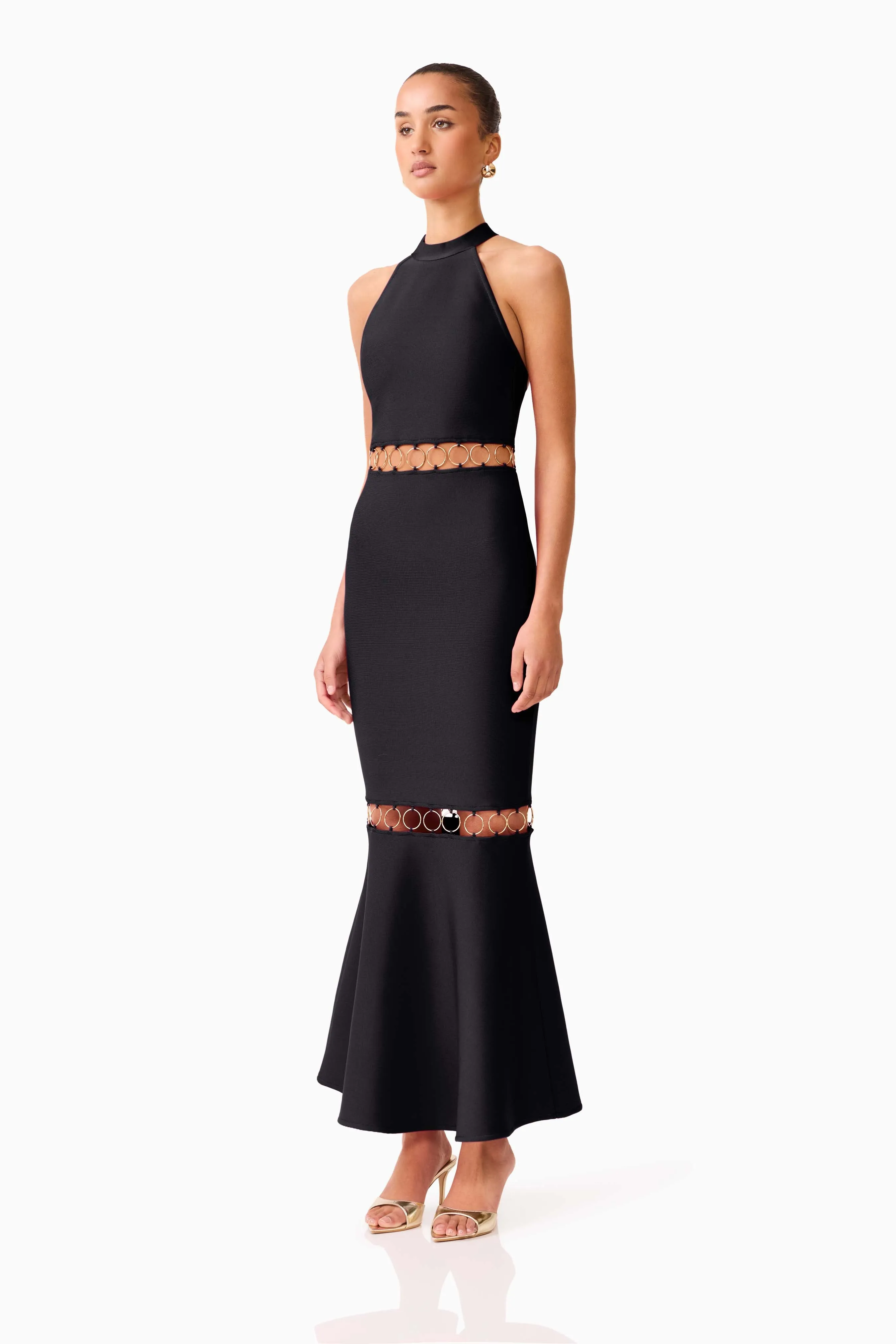 Naomi Halter Gown in Black sold by Elliatt product image thumbnail 3
