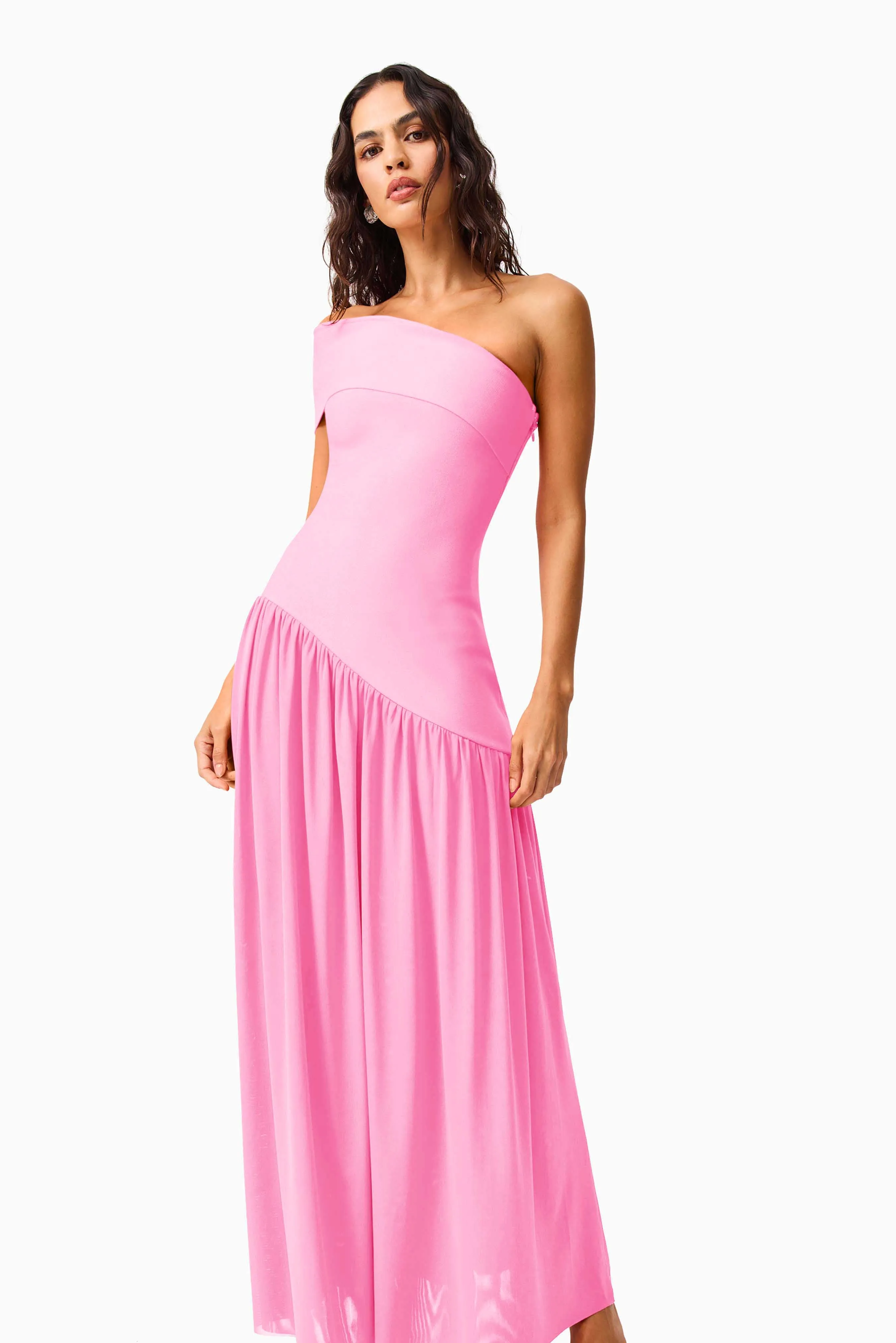 Jesselle Off The Shoulder Gown in Pink sold by Elliatt product image thumbnail 2