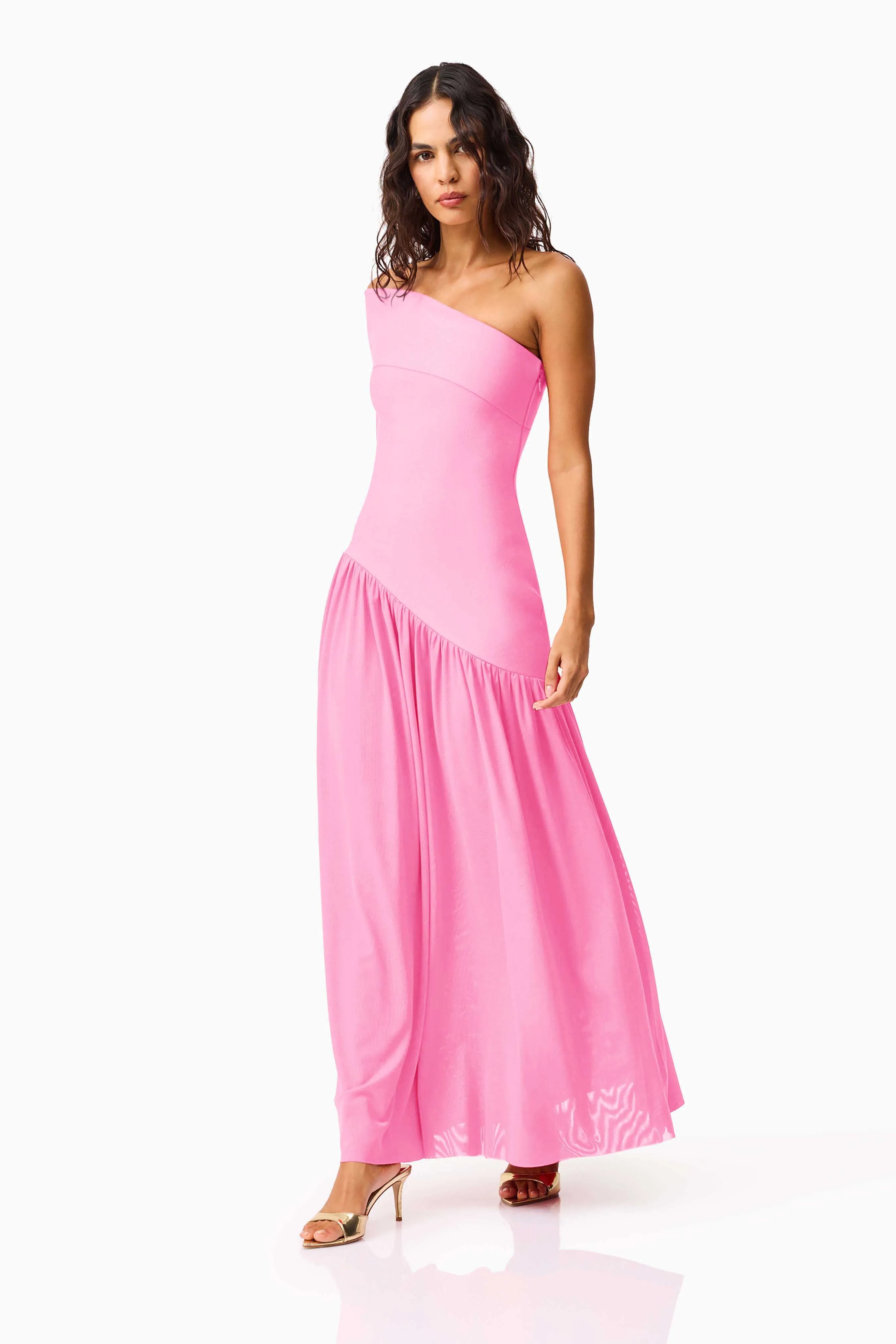 Jesselle Off The Shoulder Gown in Pink sold by Elliatt product image thumbnail 5