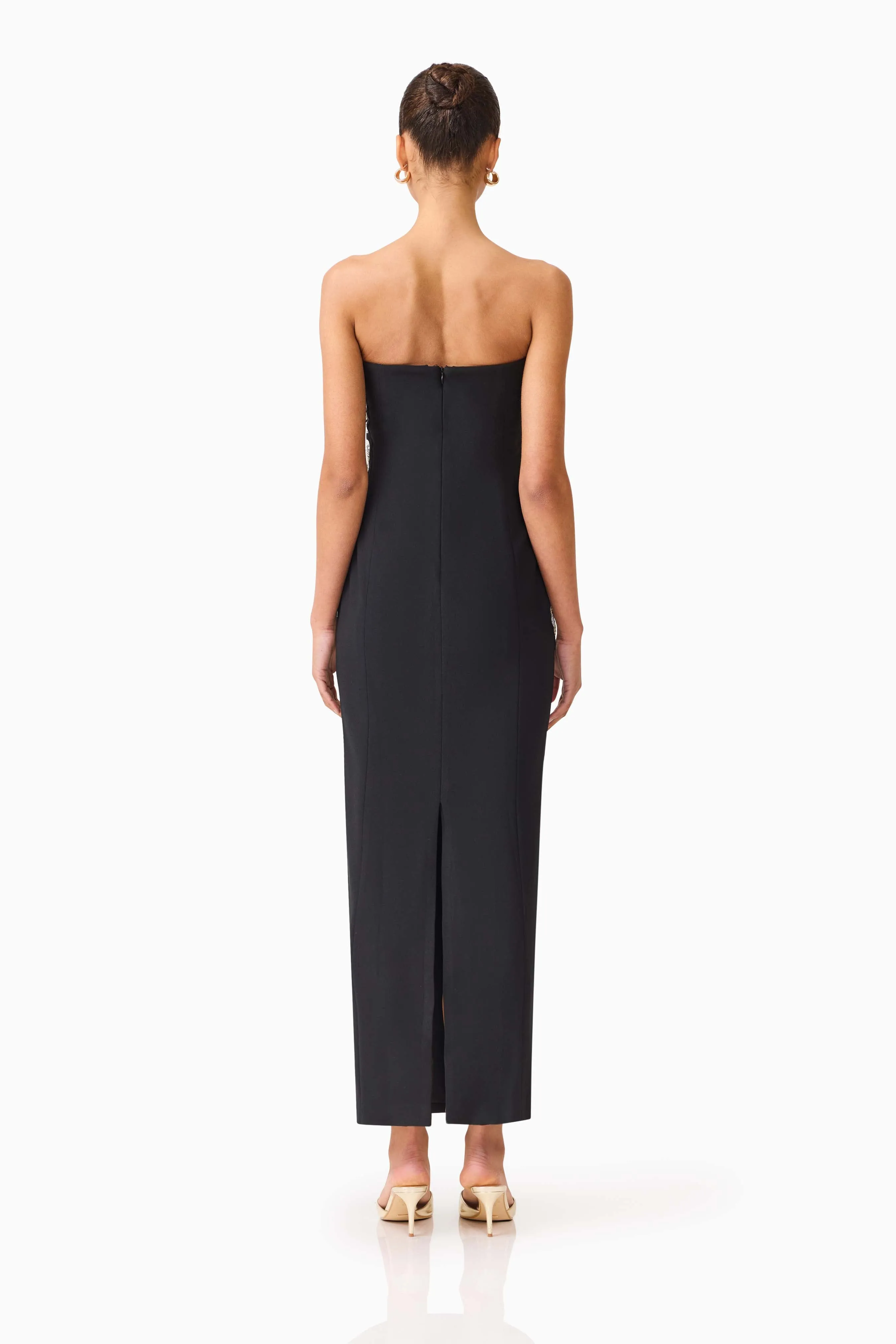 Mira Strapless Gown in Black sold by Elliatt product image thumbnail 4