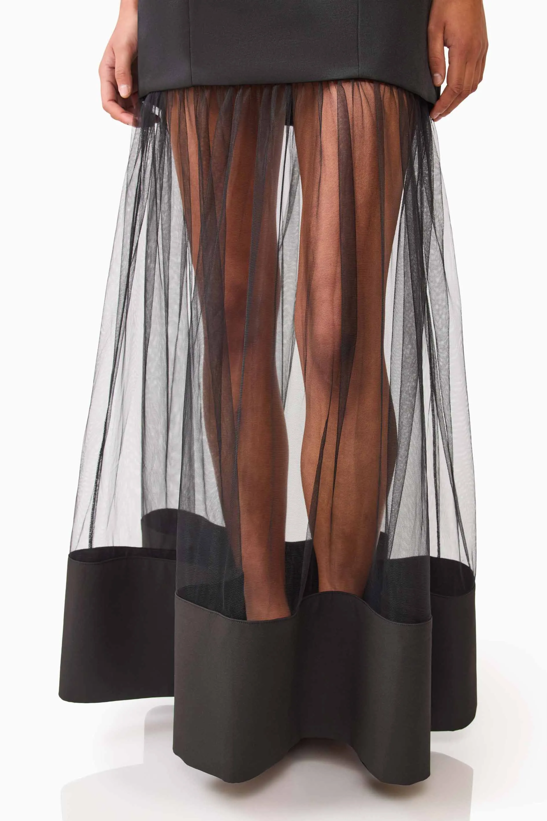 Marcella Strapless Gown in Black sold by Elliatt product image thumbnail 5