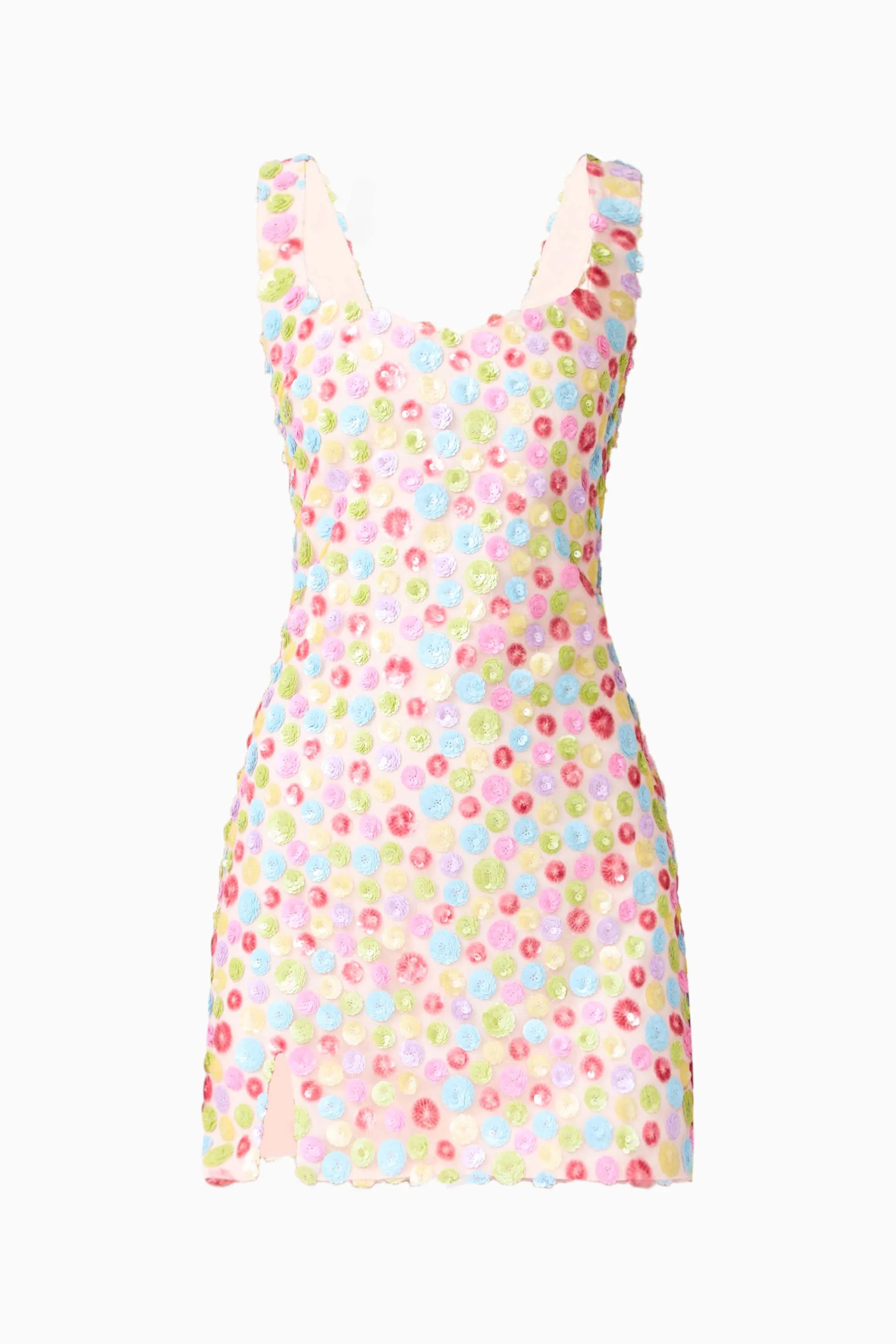 CURAAE Bijou Mini Dress in Multi sold by Elliatt product image thumbnail 4