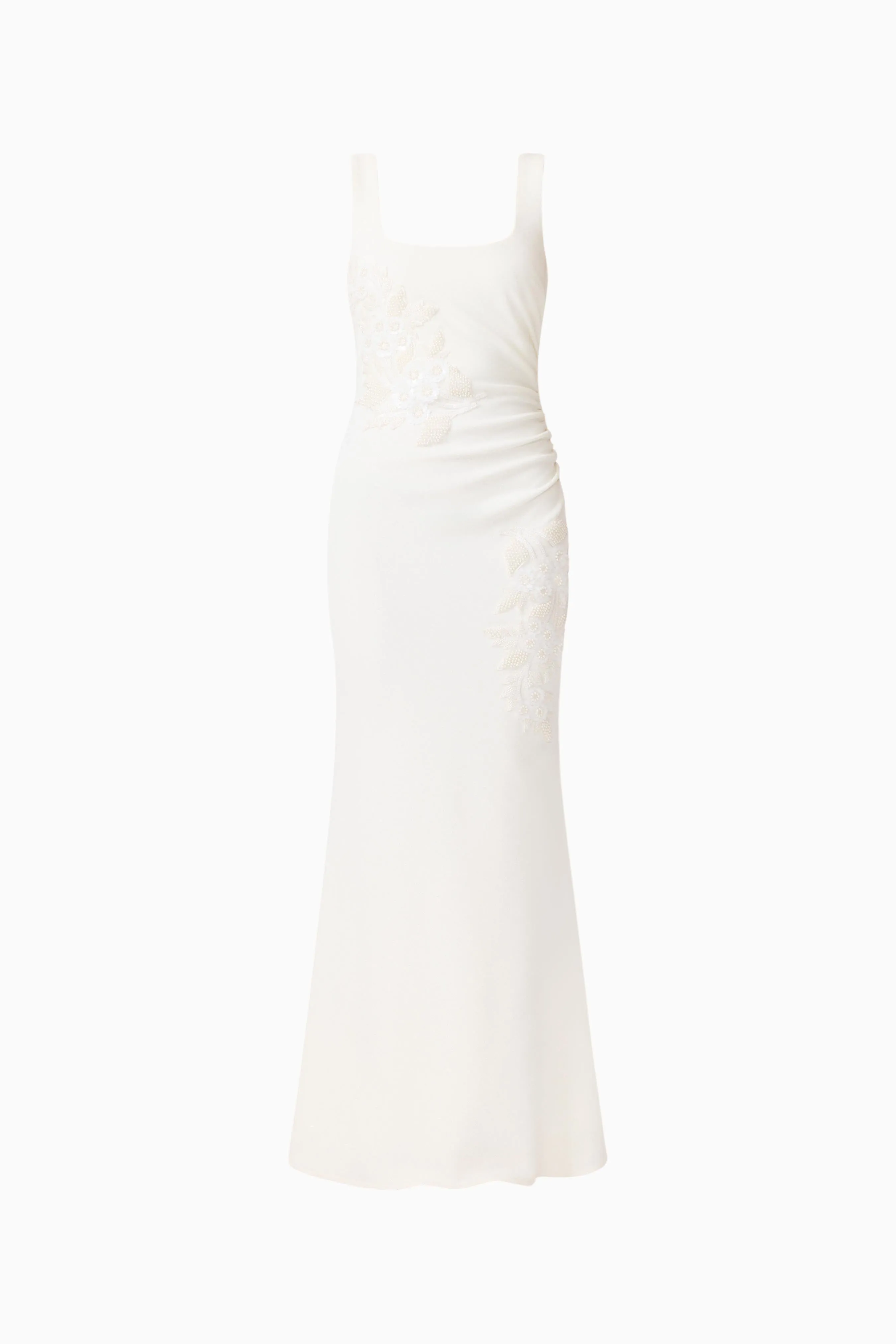 Odelia Beaded Maxi Dress in White sold by Elliatt product image thumbnail 3