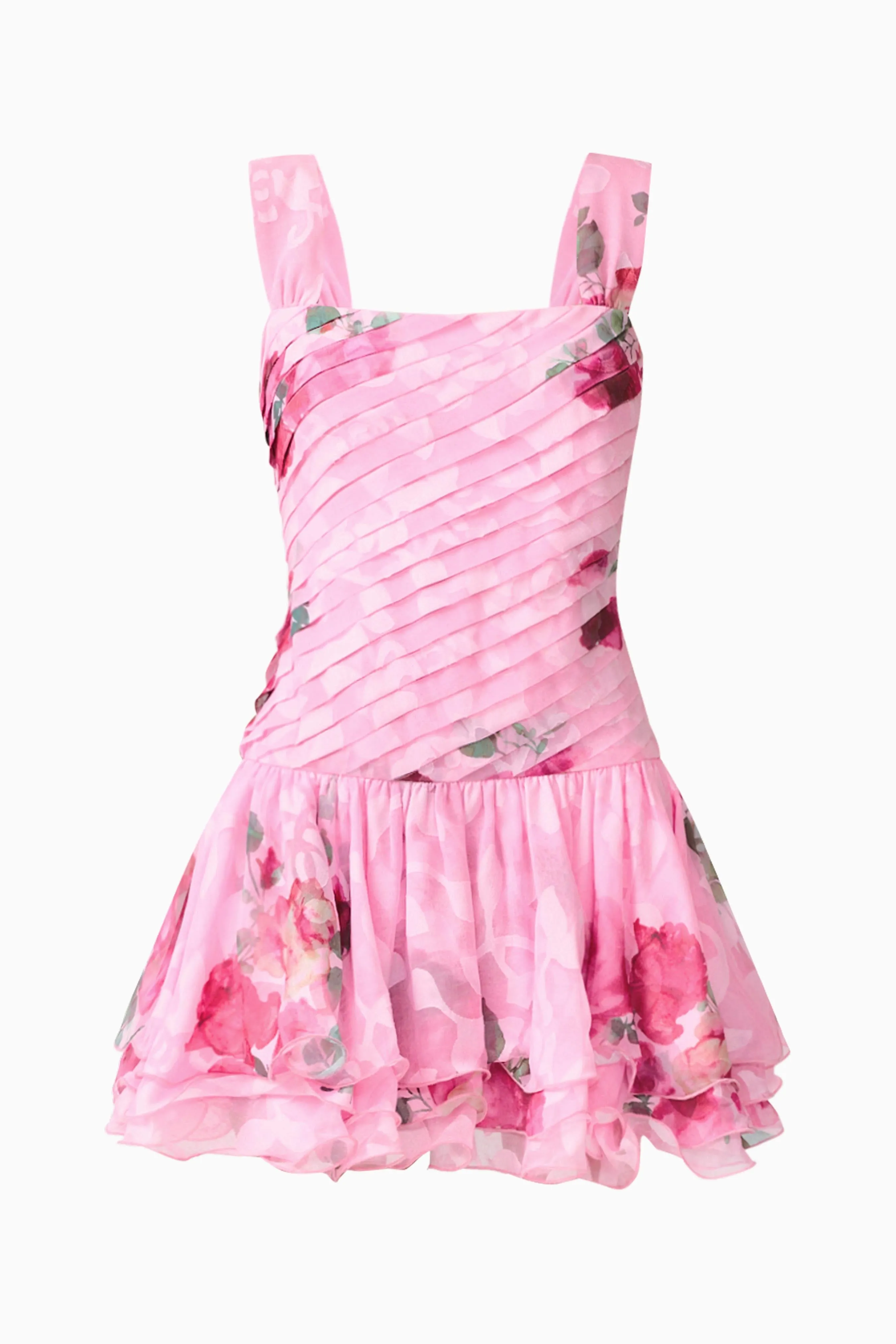 Eleanora Drop Waist Mini in Pink Floral sold by Elliatt product image thumbnail 3