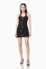 Mykonos Halter Neck Mini Dress In Black sold by Elliatt