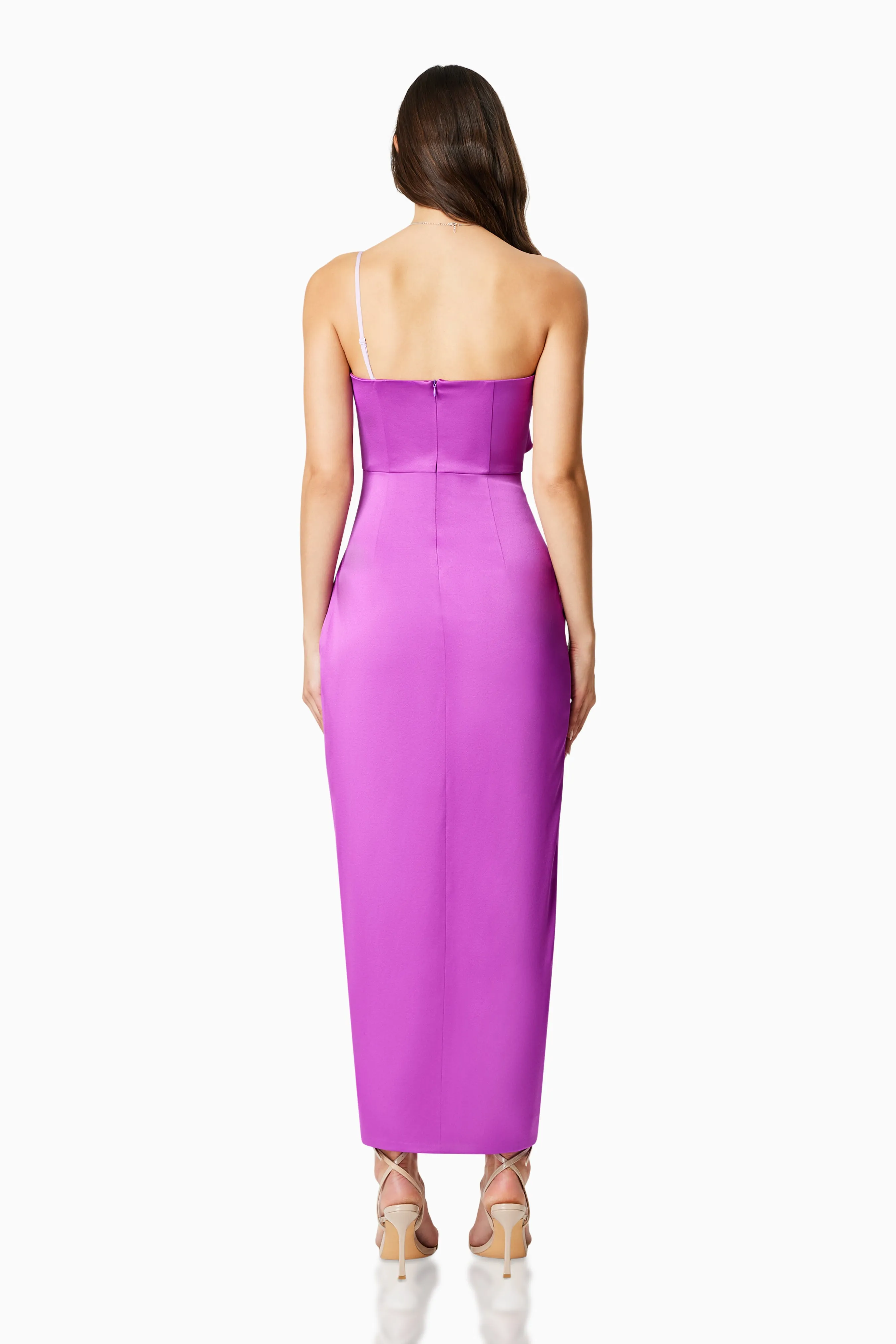 Floretta Midi Cocktail Dress In Purple sold by Elliatt product image thumbnail 5