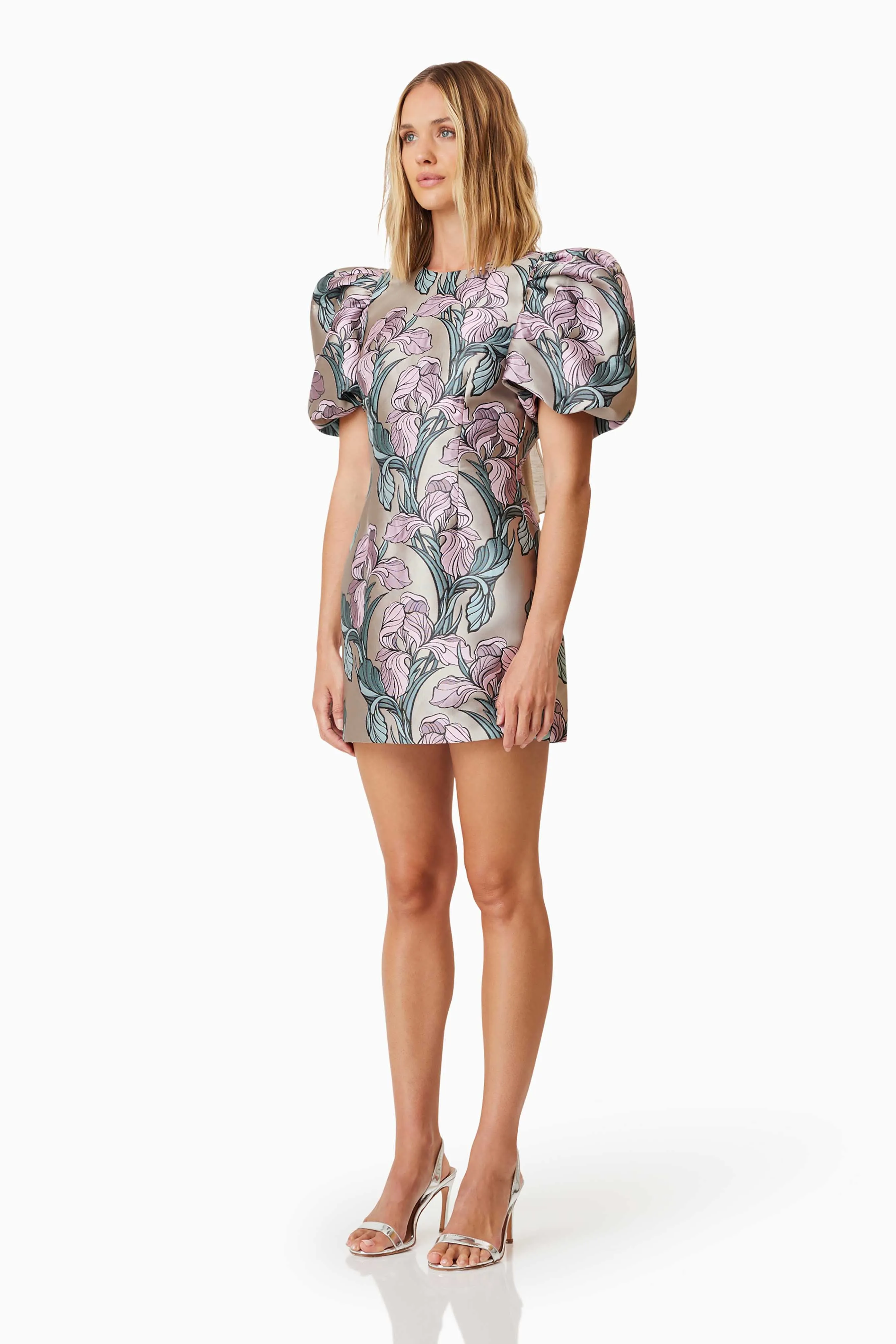 Audrey Cocktail Mini Dress In Purple sold by Elliatt product image thumbnail 2