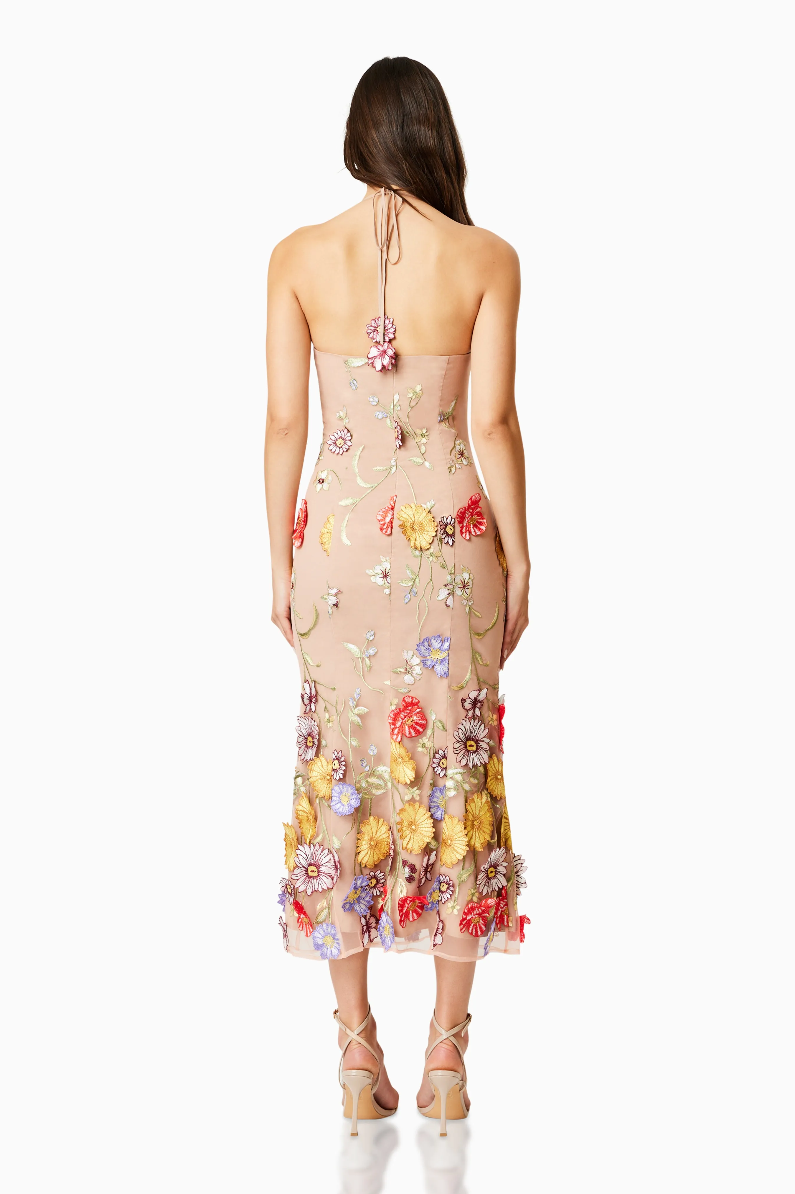 Lark Floral Midi Dress In Multi sold by Elliatt product image thumbnail 5
