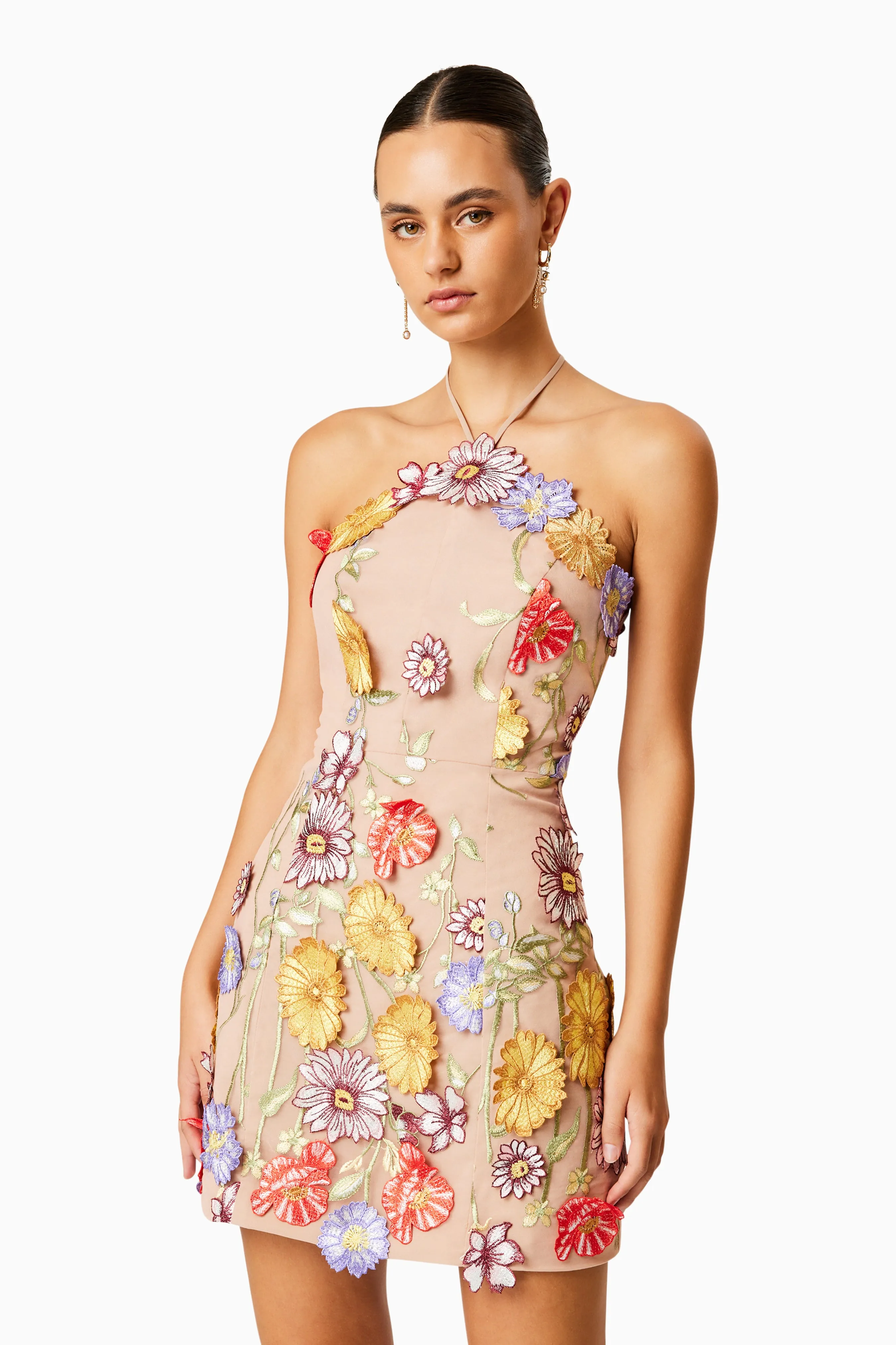Fair Floral Mini Dress in Multi sold by Elliatt product image thumbnail 2