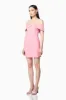 Carnival Off The Shoulder Mini Dress In Pink sold by Elliatt