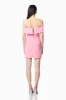 Carnival Off The Shoulder Mini Dress In Pink sold by Elliatt