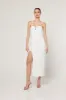 Judith Sweetheart Maxi Dress in White sold by Elliatt