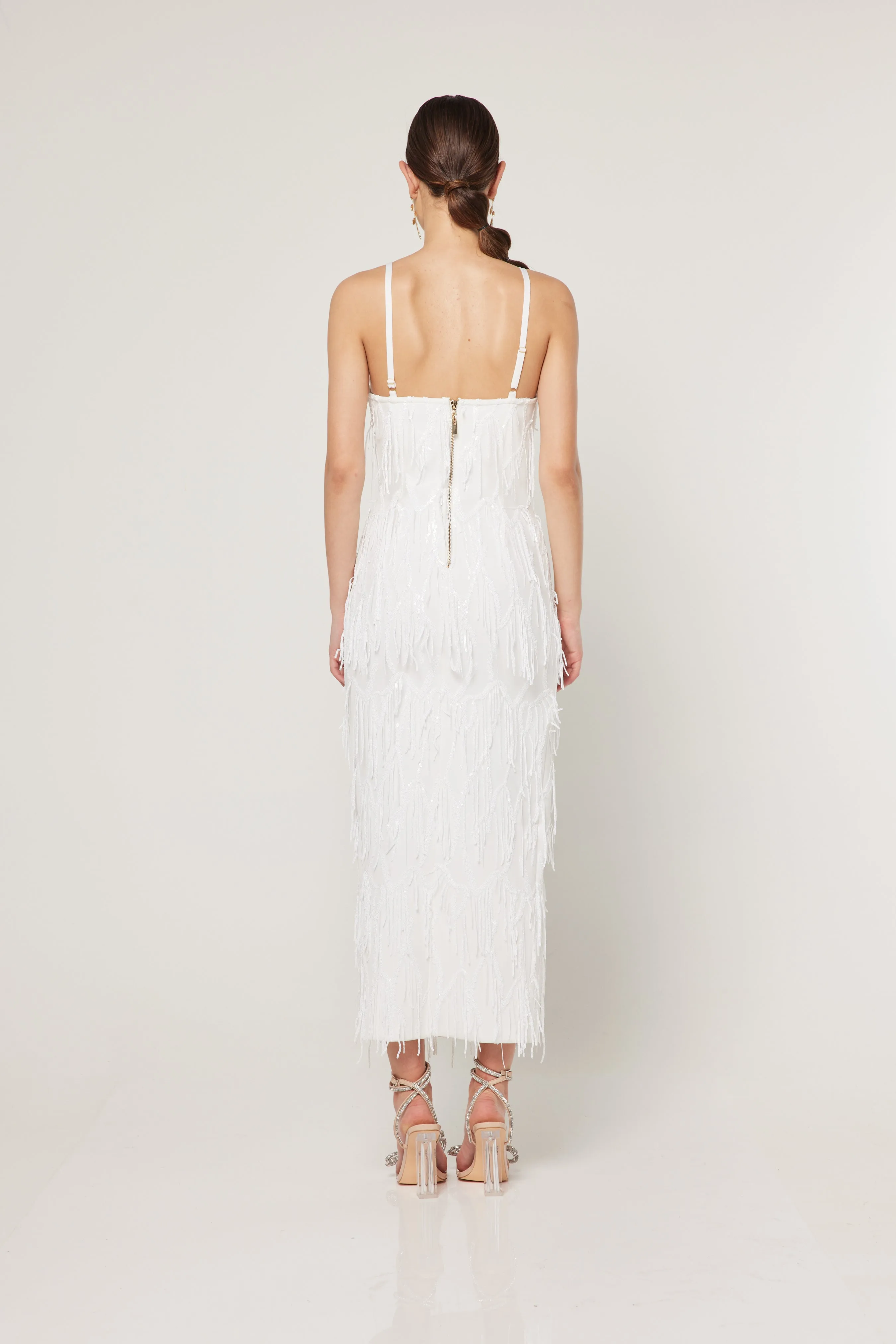 Judith Sweetheart Maxi Dress in White sold by Elliatt product image thumbnail 5