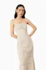 Dreamer Lace Midi Dress In Ivory sold by Elliatt