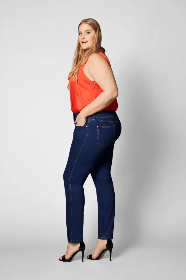 Tempt Indigo Narrow Jean sold by Embody Denim product image thumbnail 2