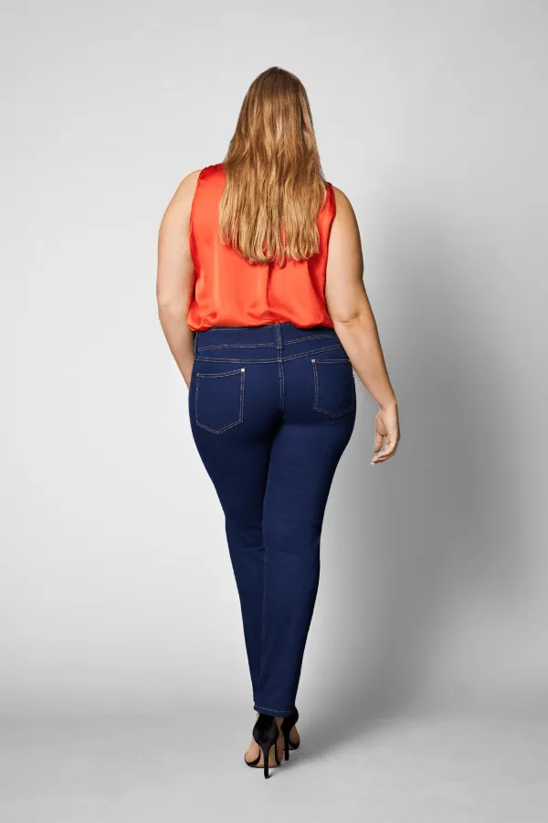 Tempt Indigo Narrow Jean sold by Embody Denim product image thumbnail 3