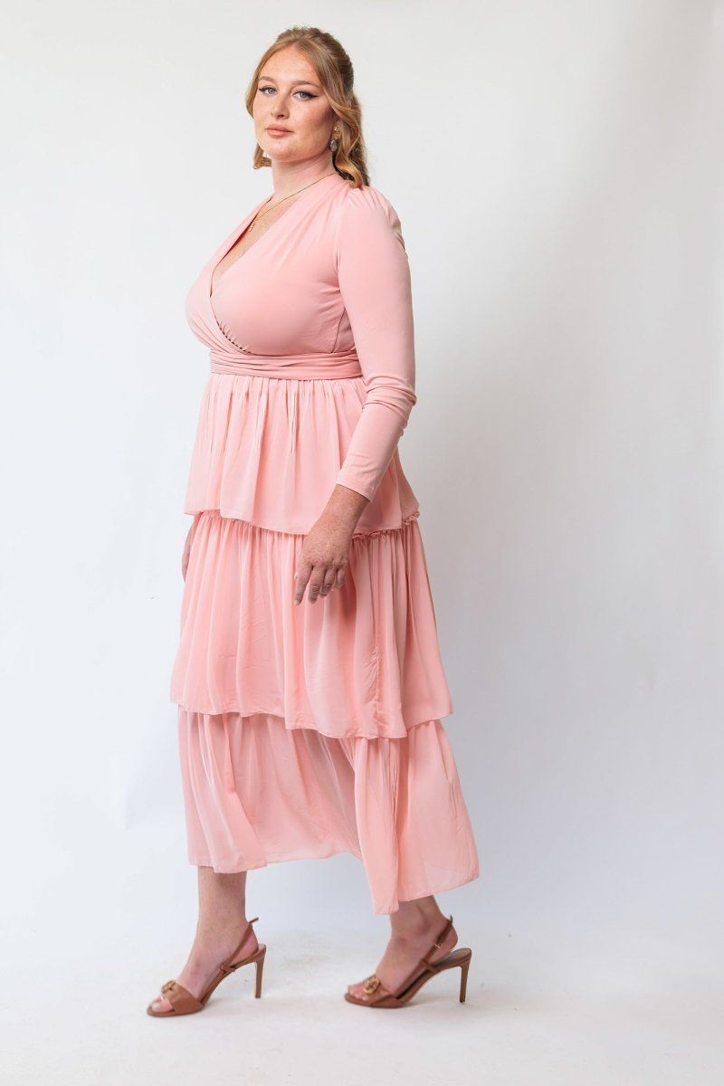 Olivia Dress Pink sold by Embody Denim product image thumbnail 6