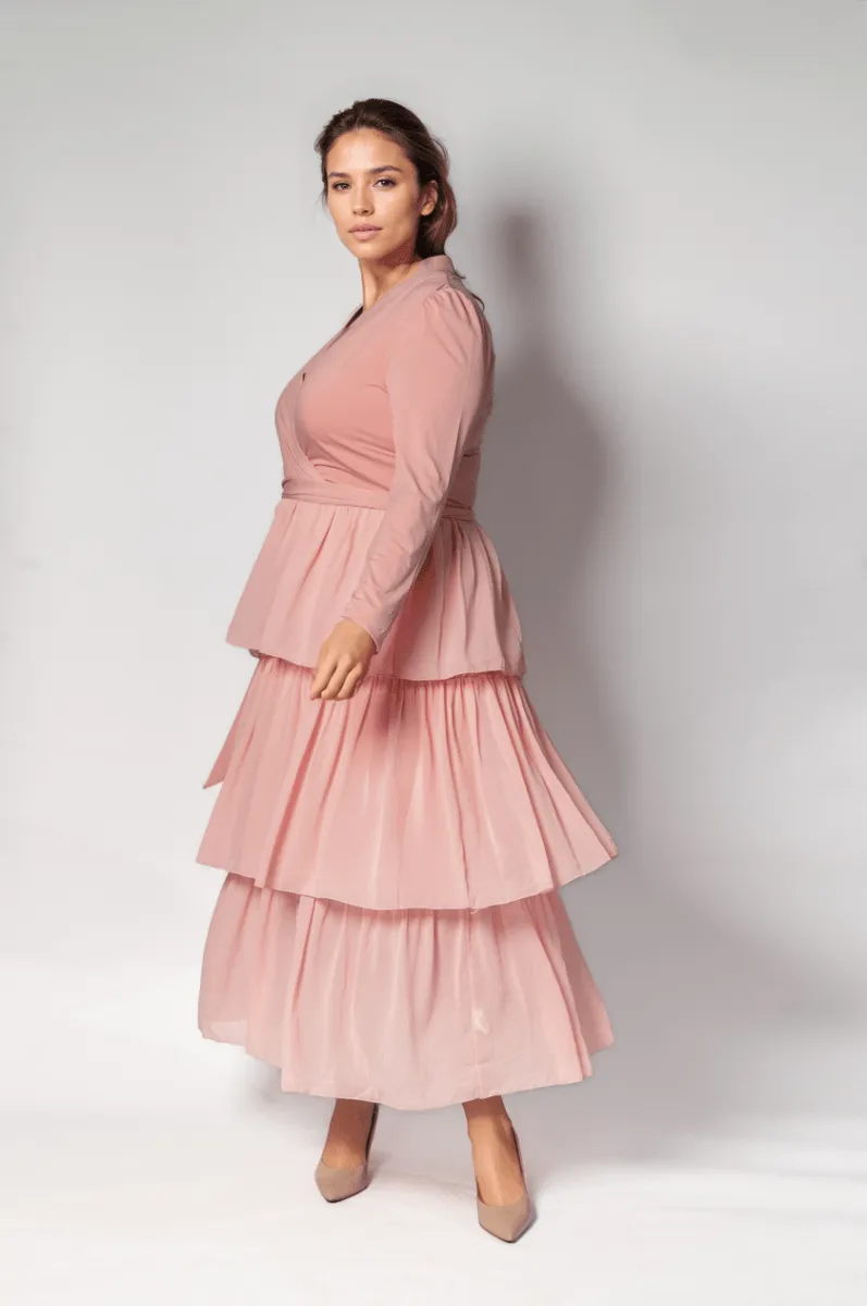 Olivia Dress Pink sold by Embody Denim product image thumbnail 2