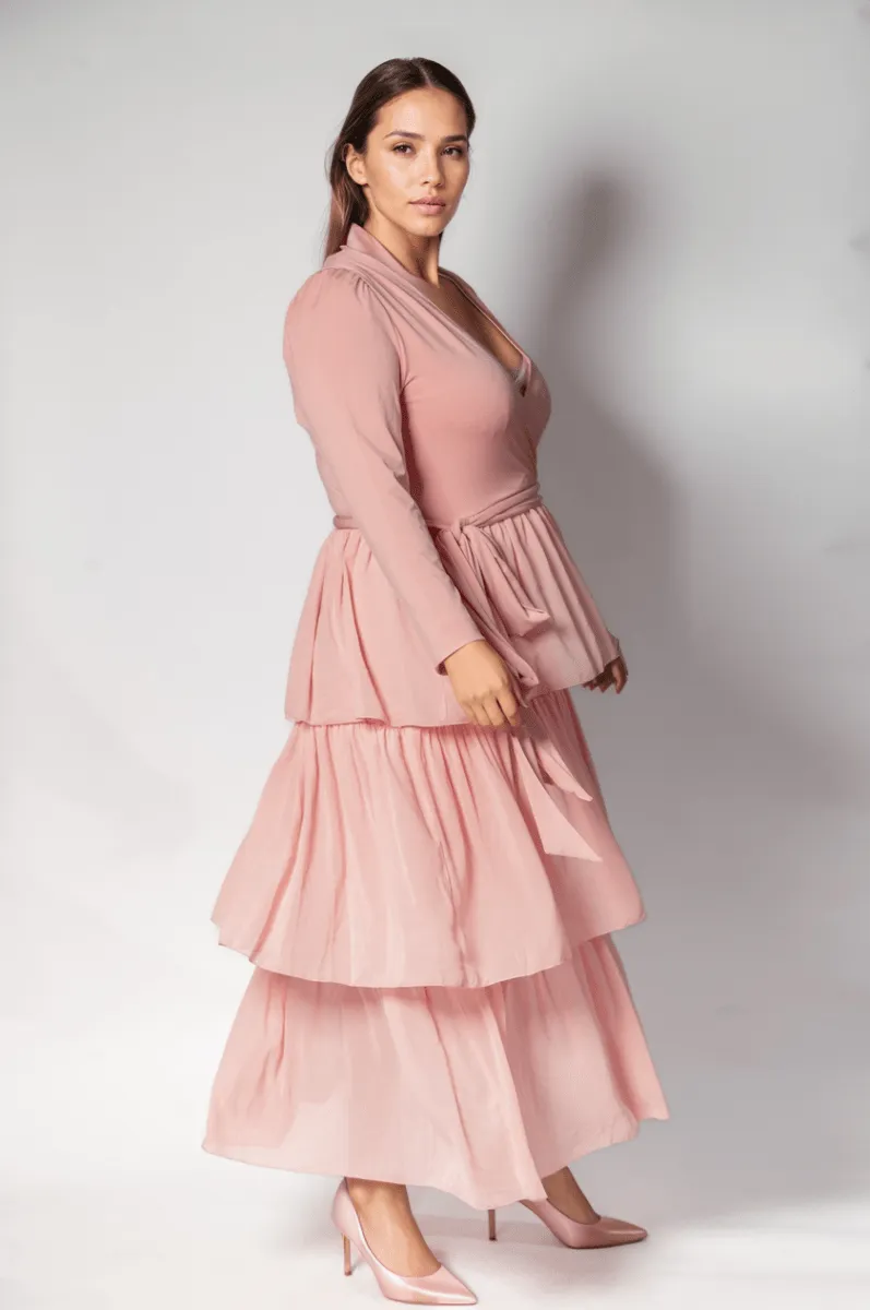 Olivia Dress Pink sold by Embody Denim product image thumbnail 3