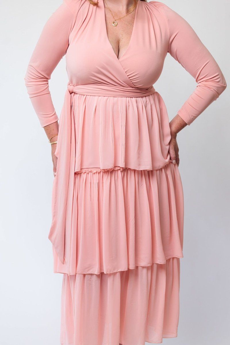 Olivia Dress Pink sold by Embody Denim product image thumbnail 5