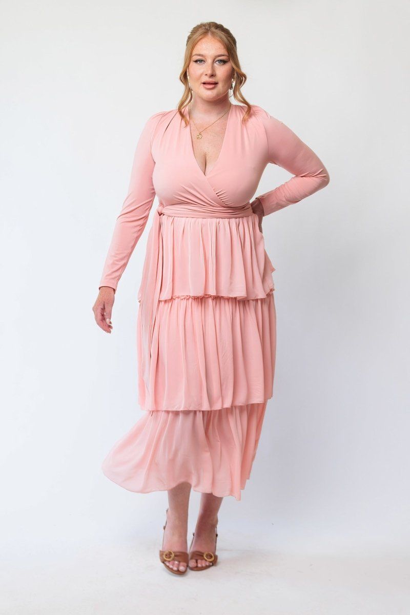 Olivia Dress Pink sold by Embody Denim product image thumbnail 2