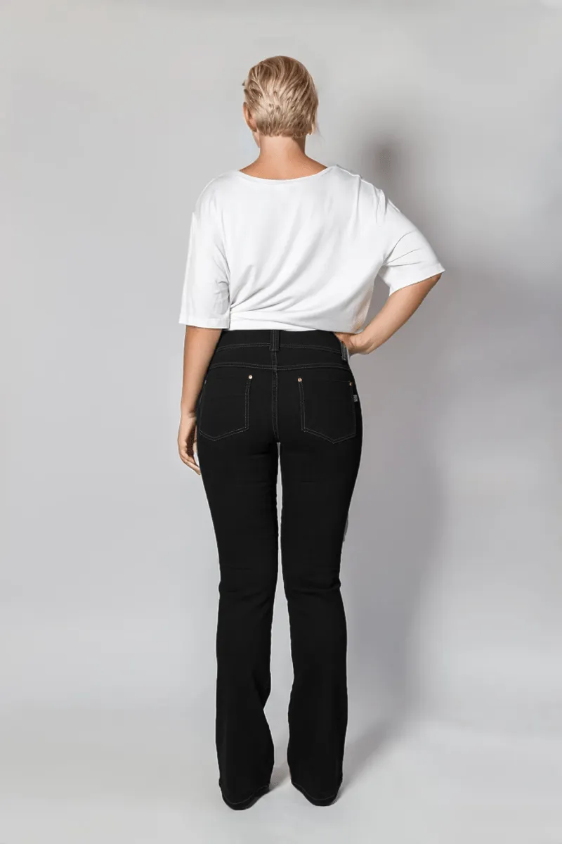 Fever Black Bootcut Jean sold by Embody Denim product image thumbnail 4