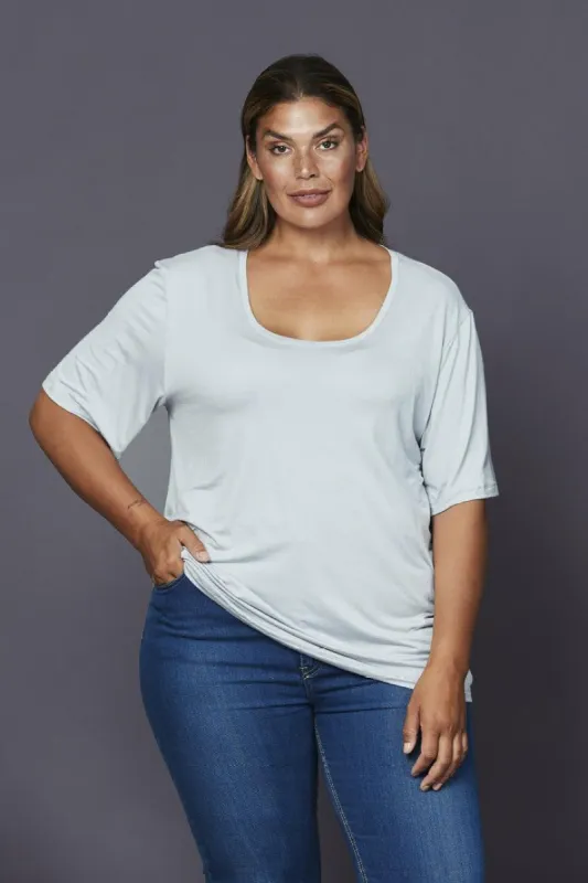 Paris Grey Tee sold by Embody Denim