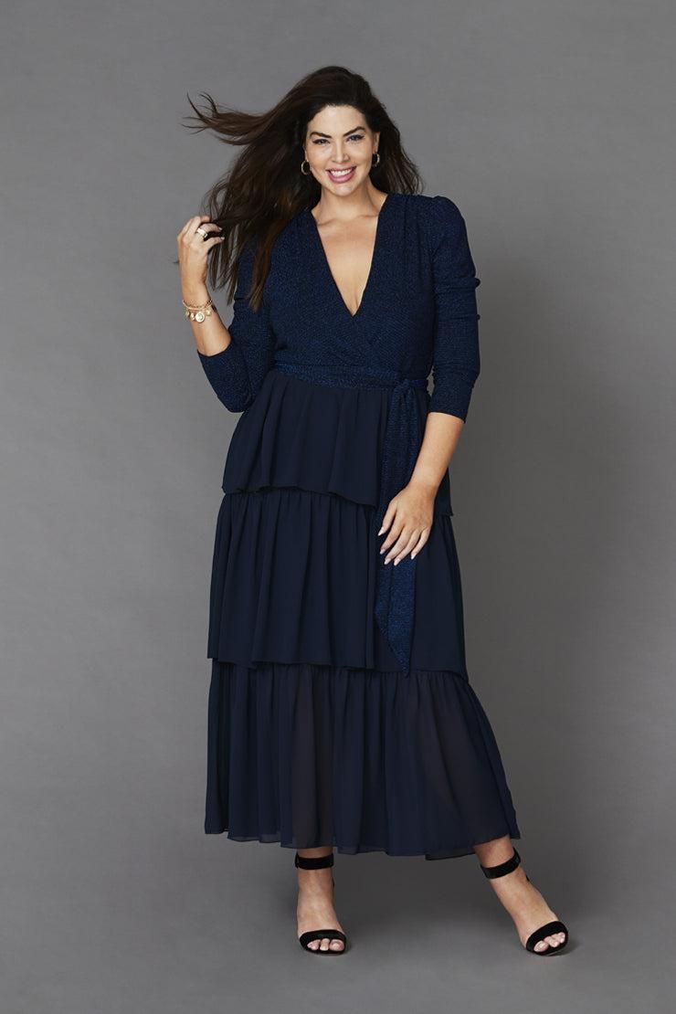 Olivia Dress Midnight sold by Embody Denim product image thumbnail 4