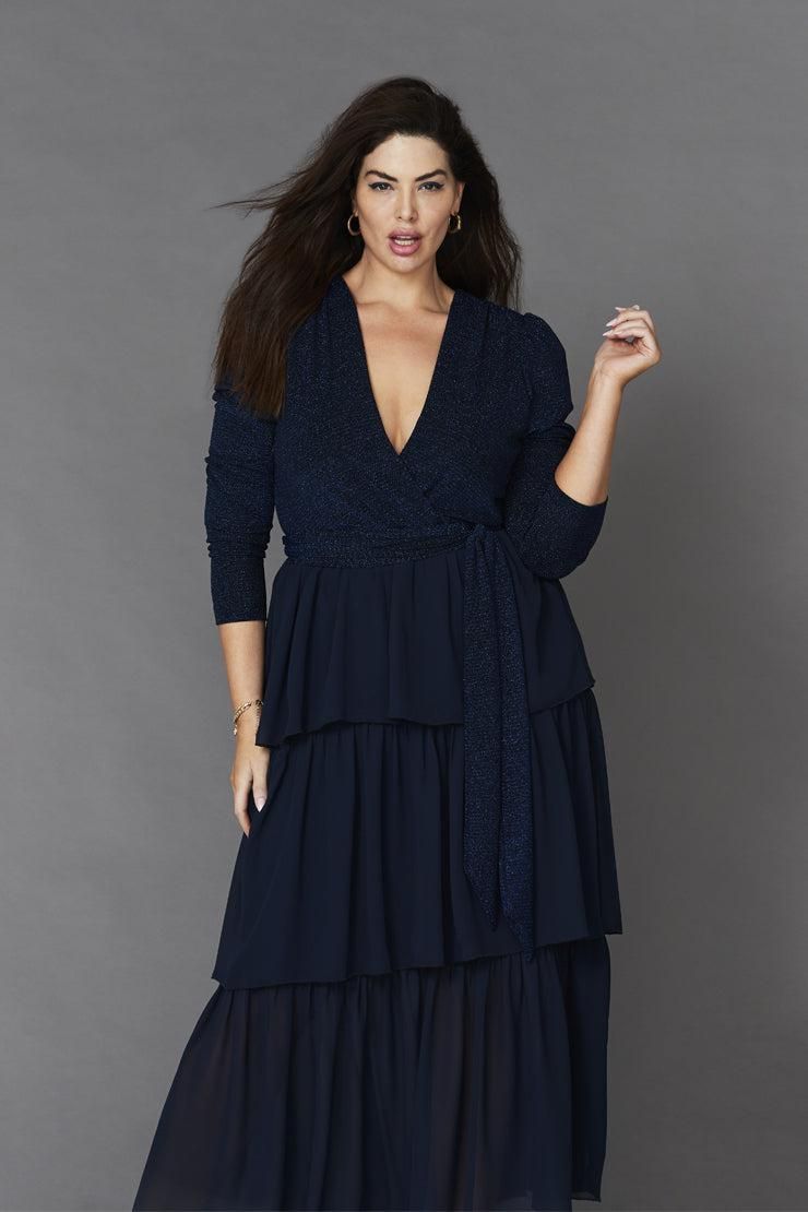 Olivia Dress Midnight sold by Embody Denim product image thumbnail 5