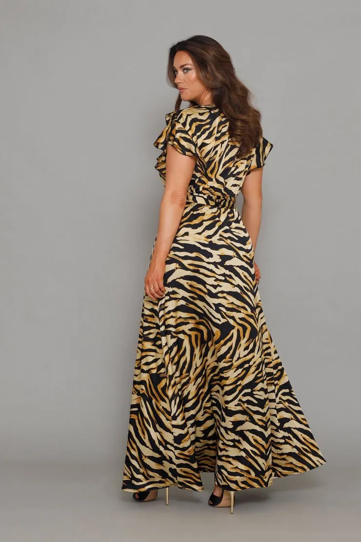 Birkin Tiger Maxi Dress sold by Embody Denim product image thumbnail 5