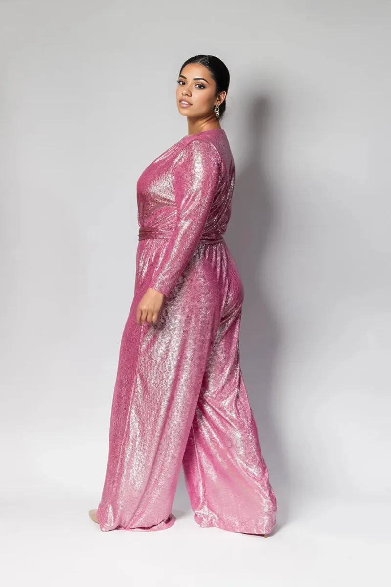 Helena Jumpsuit Pink sold by Embody Denim product image thumbnail 2