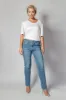 Tempt Vintage Wash Narrow Jean sold by Embody Denim