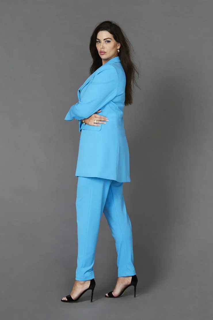 Panama Pant Scuba Blue - Clearance Sale sold by Embody Denim product image thumbnail 2