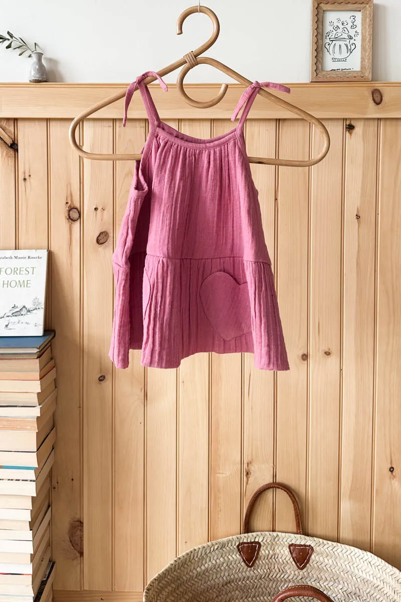 Little Fry Sunshine Top - Bon Pink Organic sold by Emerson Fry