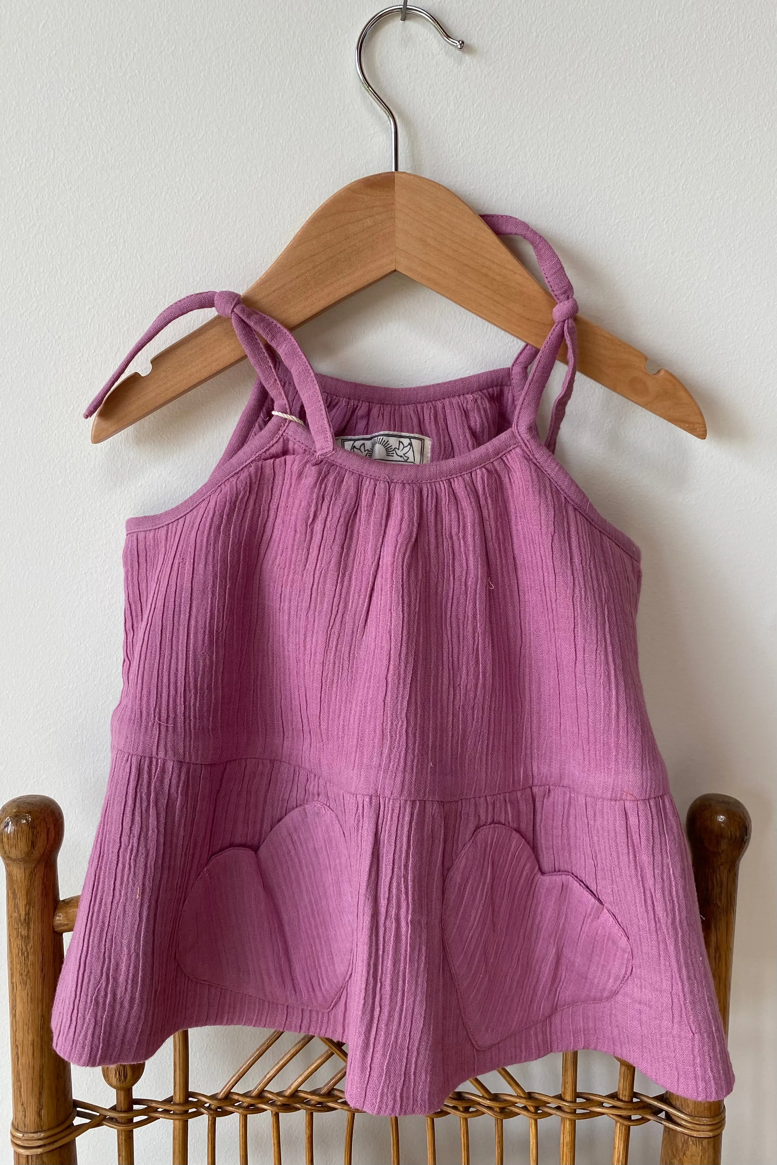 Little Fry Sunshine Top - Bon Pink Organic sold by Emerson Fry product image thumbnail 3