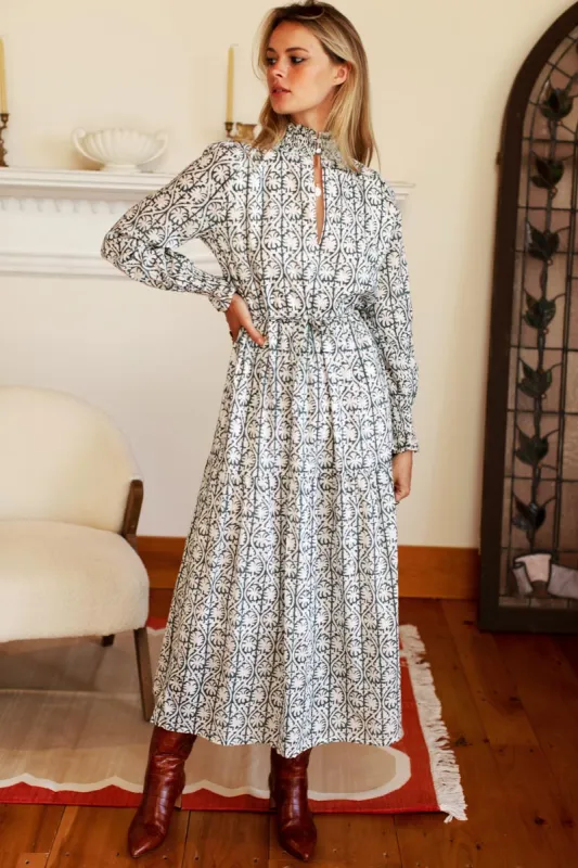 Lucybella Maxi Dress - Etoile Vine Forest Organic sold by Emerson Fry