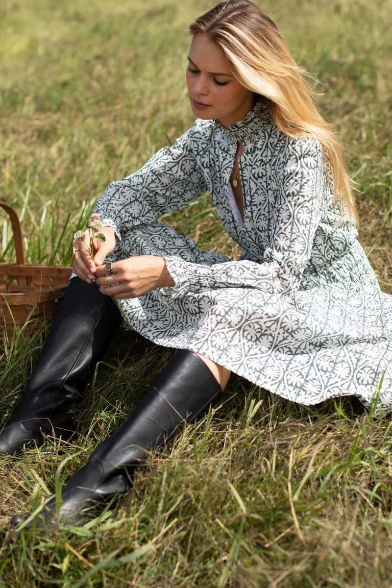 Lucybella Maxi Dress - Etoile Vine Forest Organic sold by Emerson Fry product image thumbnail 4