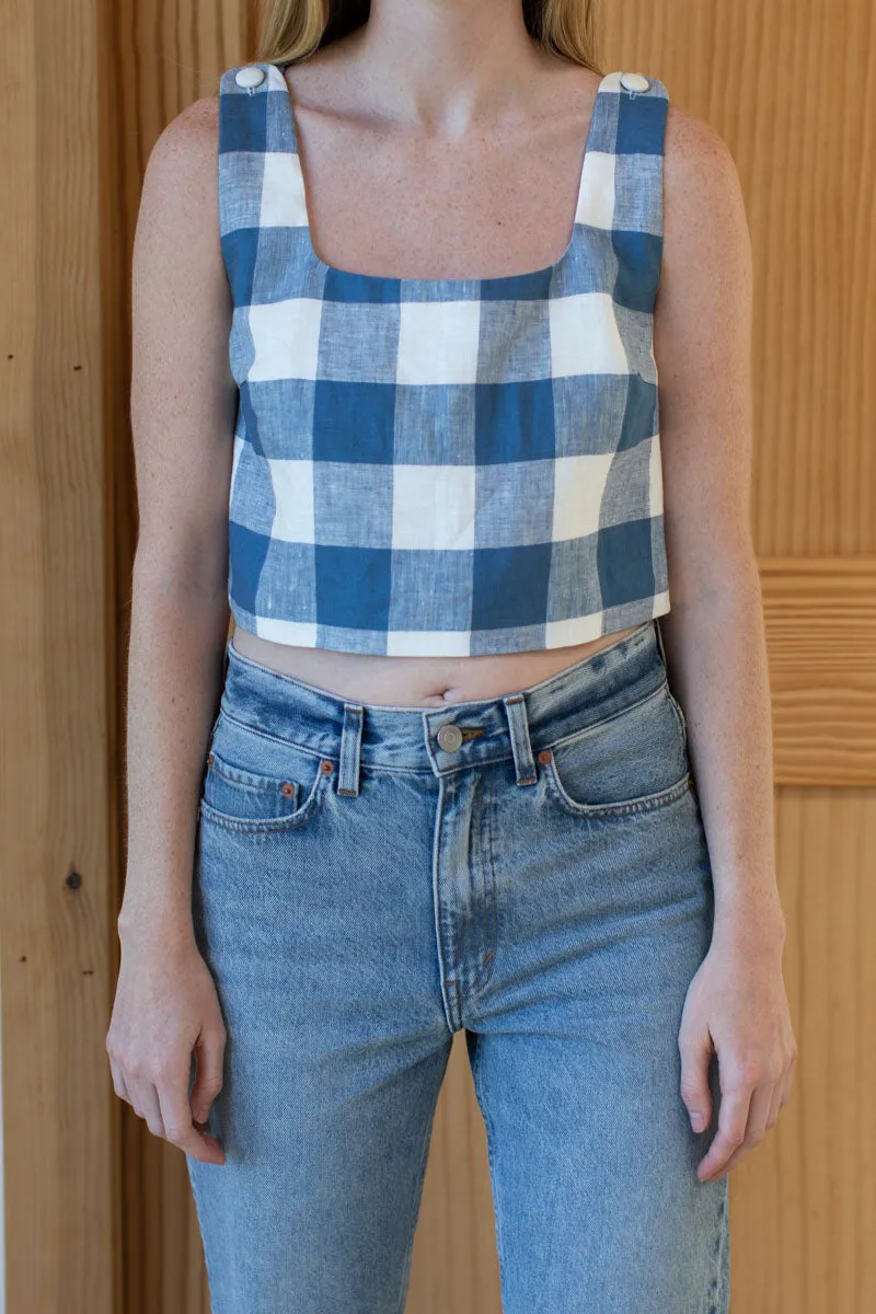 Roma Top - Bombay Plaid sold by Emerson Fry product image thumbnail 2