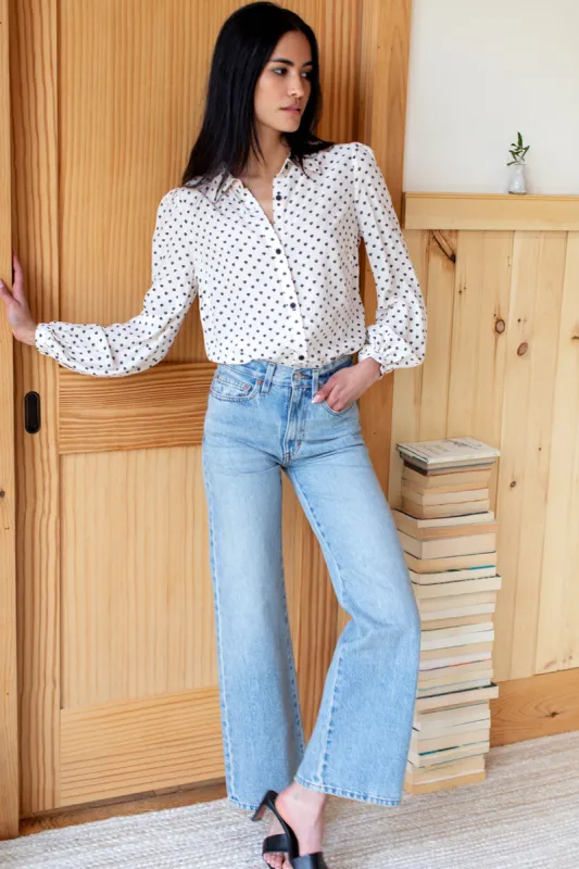 Frankie Blouse - Fortuna Black made by Emerson Fry