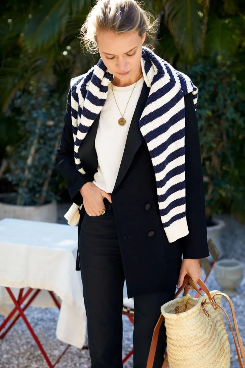 Emerson Tux Jacket - Black Linen sold by Emerson Fry product image thumbnail 3