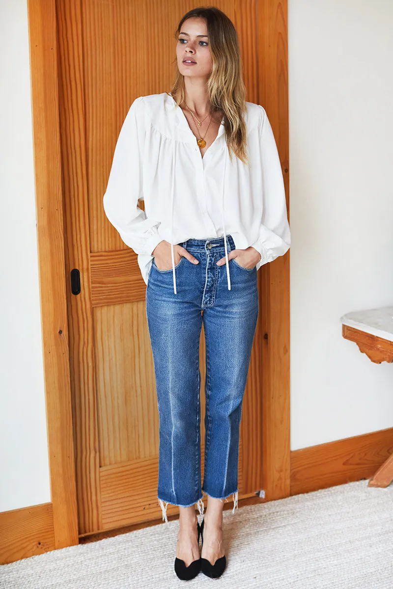 Poet Blouse - Ivory sold by Emerson Fry product image thumbnail 5