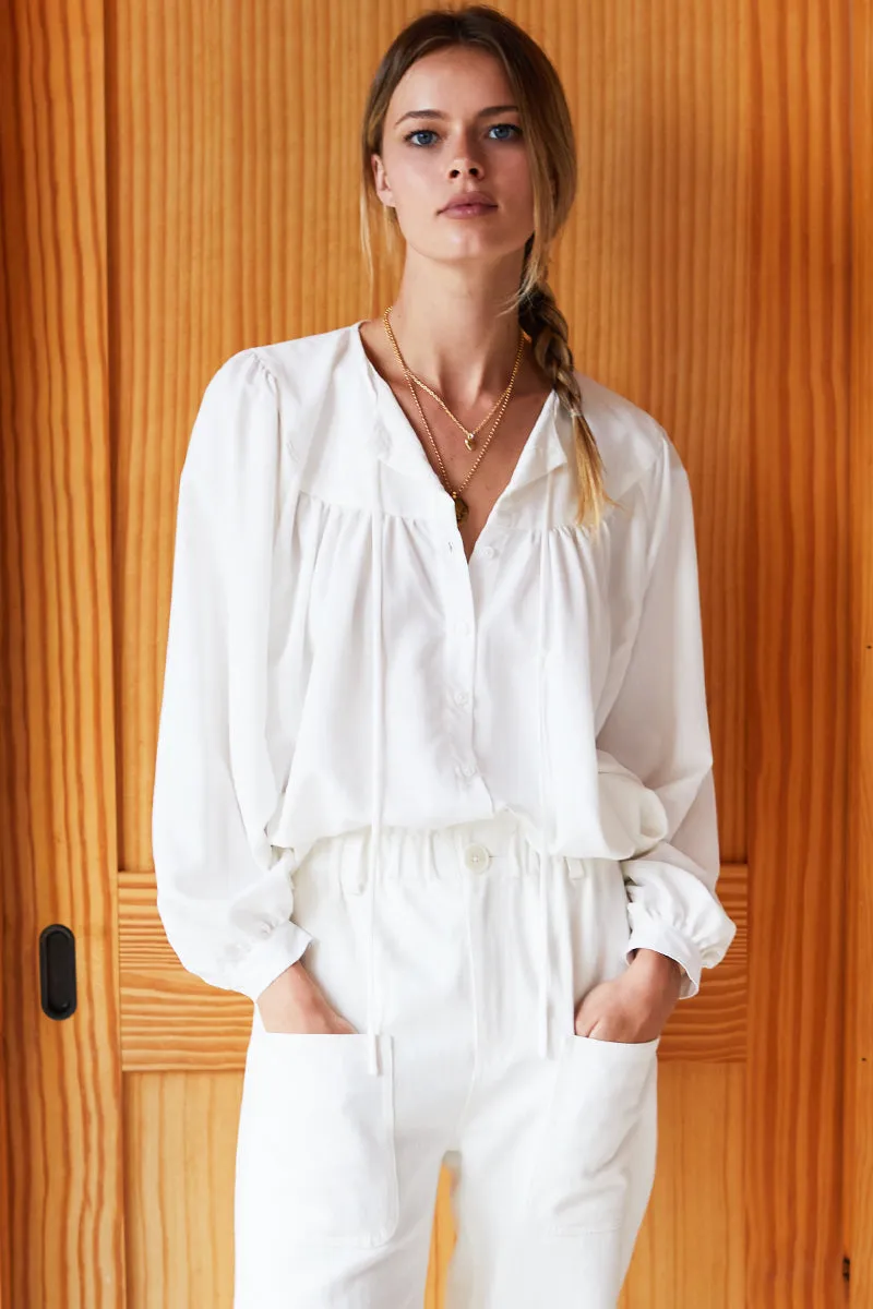 Poet Blouse - Ivory sold by Emerson Fry product image thumbnail 2