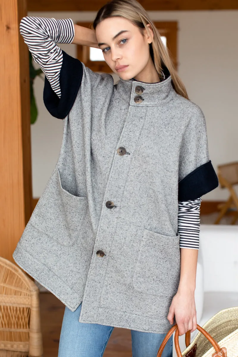 Reversible Topper - Black + Grey sold by Emerson Fry product image thumbnail 4