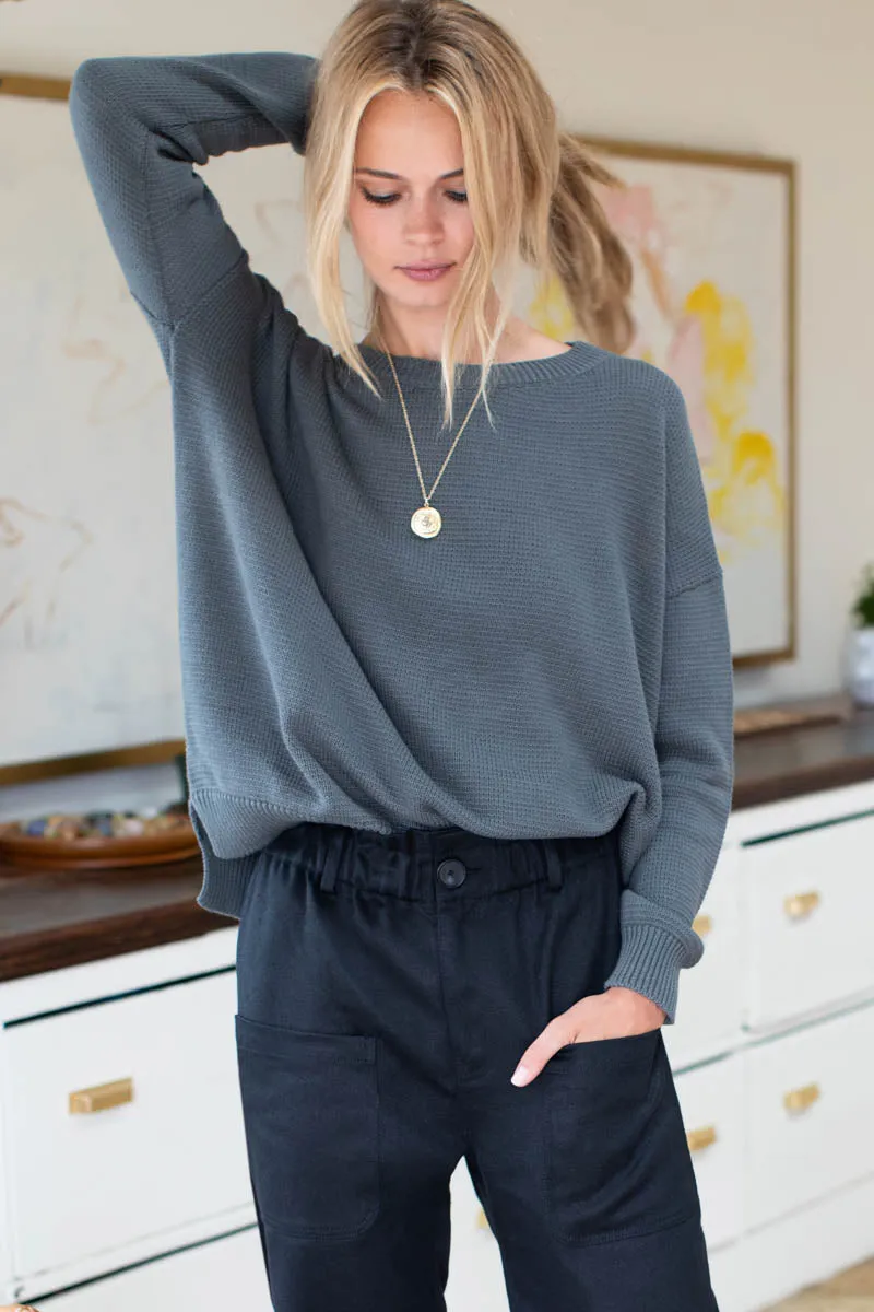 Carolyn Sweater - Slate Organic sold by Emerson Fry product image thumbnail 3